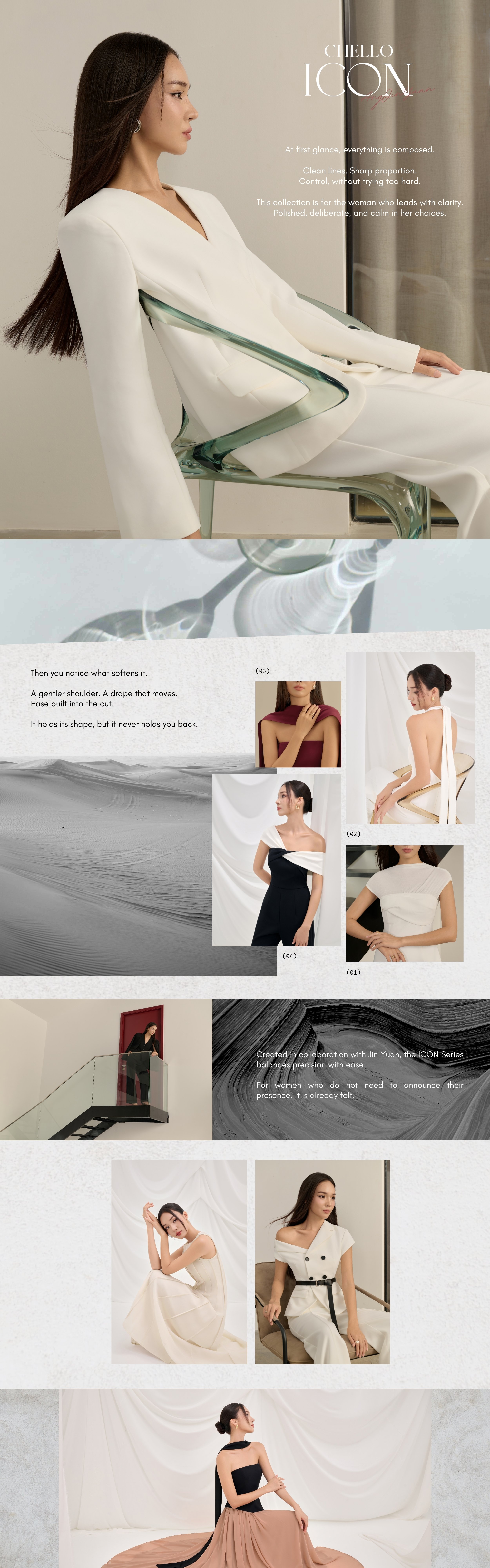 Created in collaboration with Jin Yuan, the ICON Series balances precision with ease.