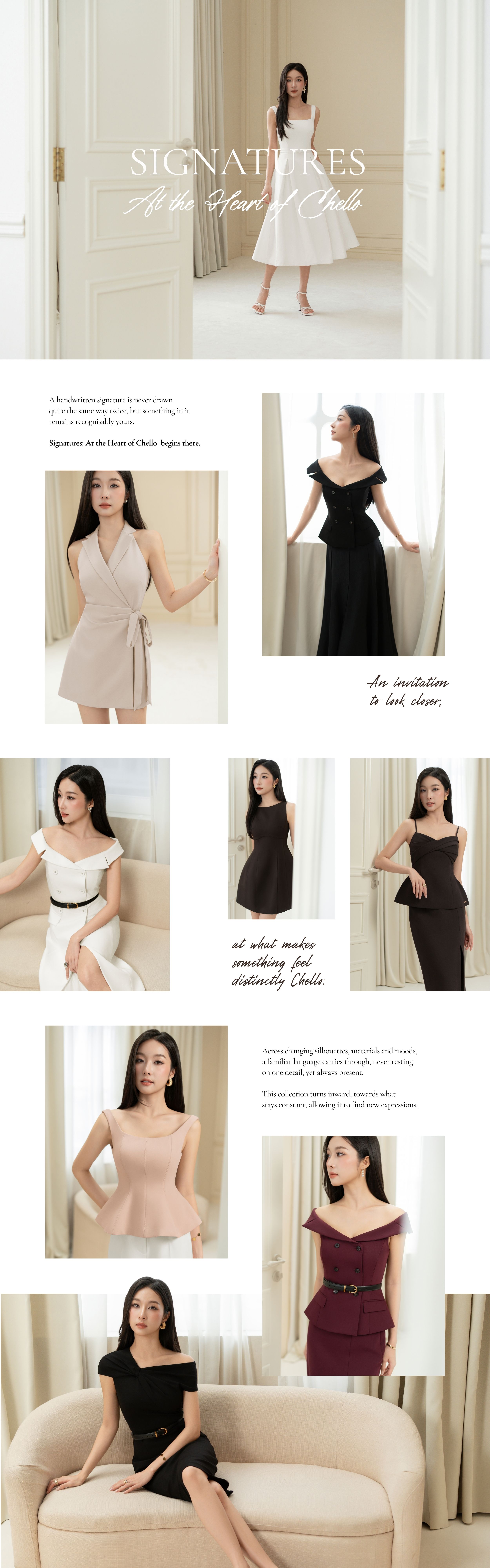 An invitation to look closer, at what makes something feel distinctly Chello.