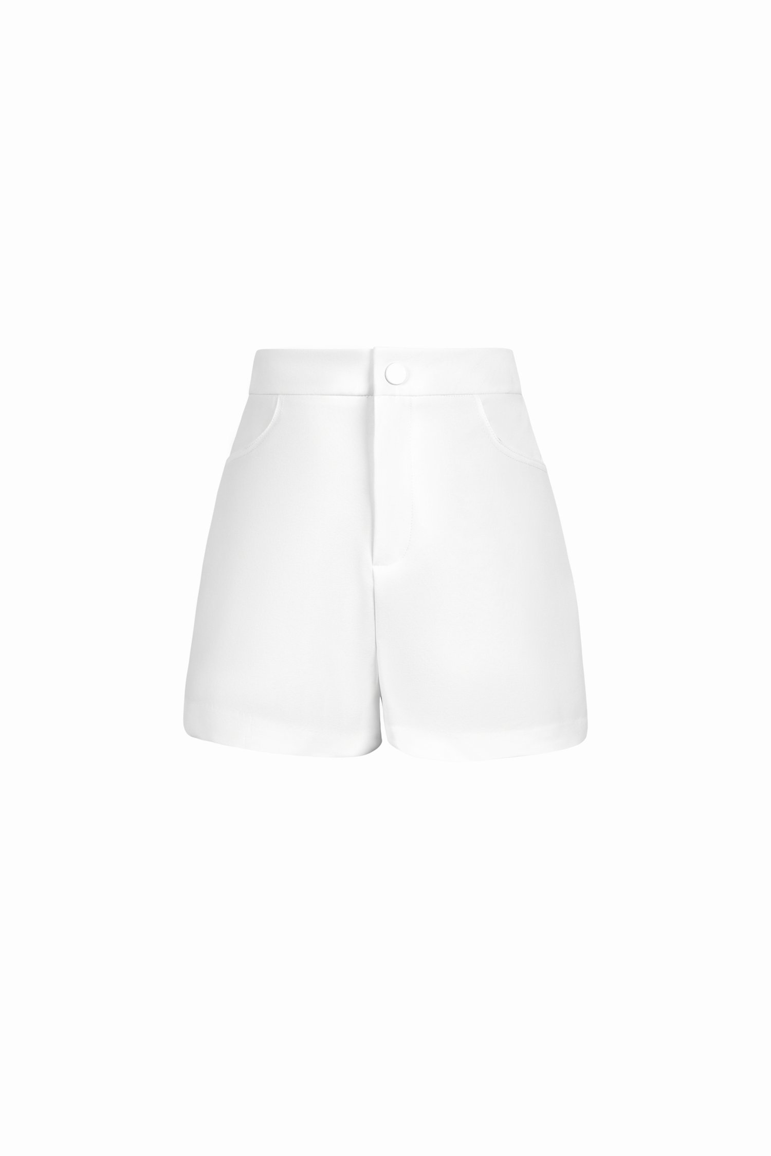 Adalynn Tailored Shorts in Iconic White