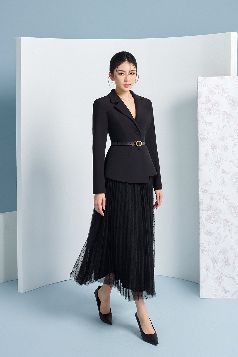 Avelle Blazer and Averie Skirt Set