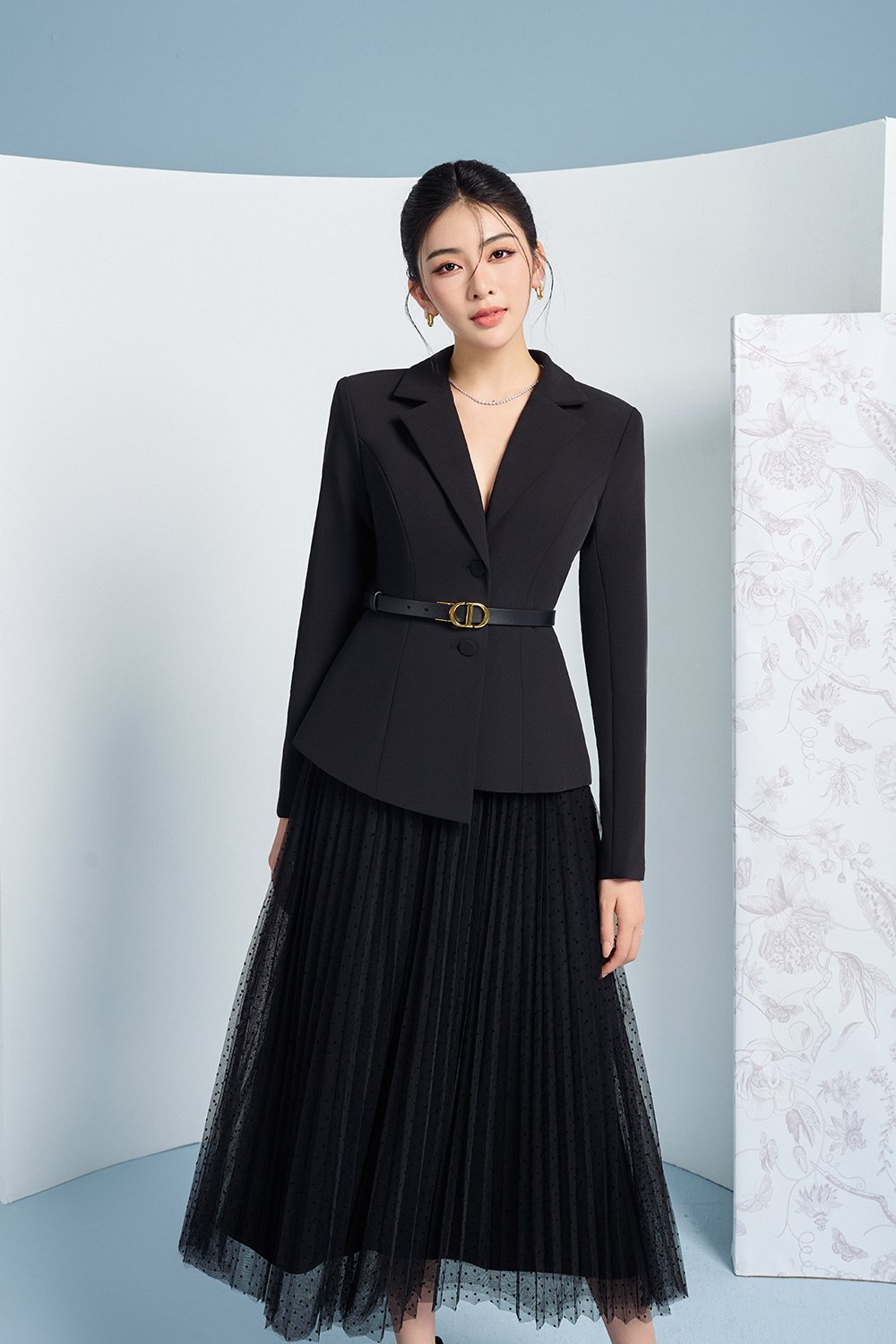 Avelle Blazer and Averie Skirt Set