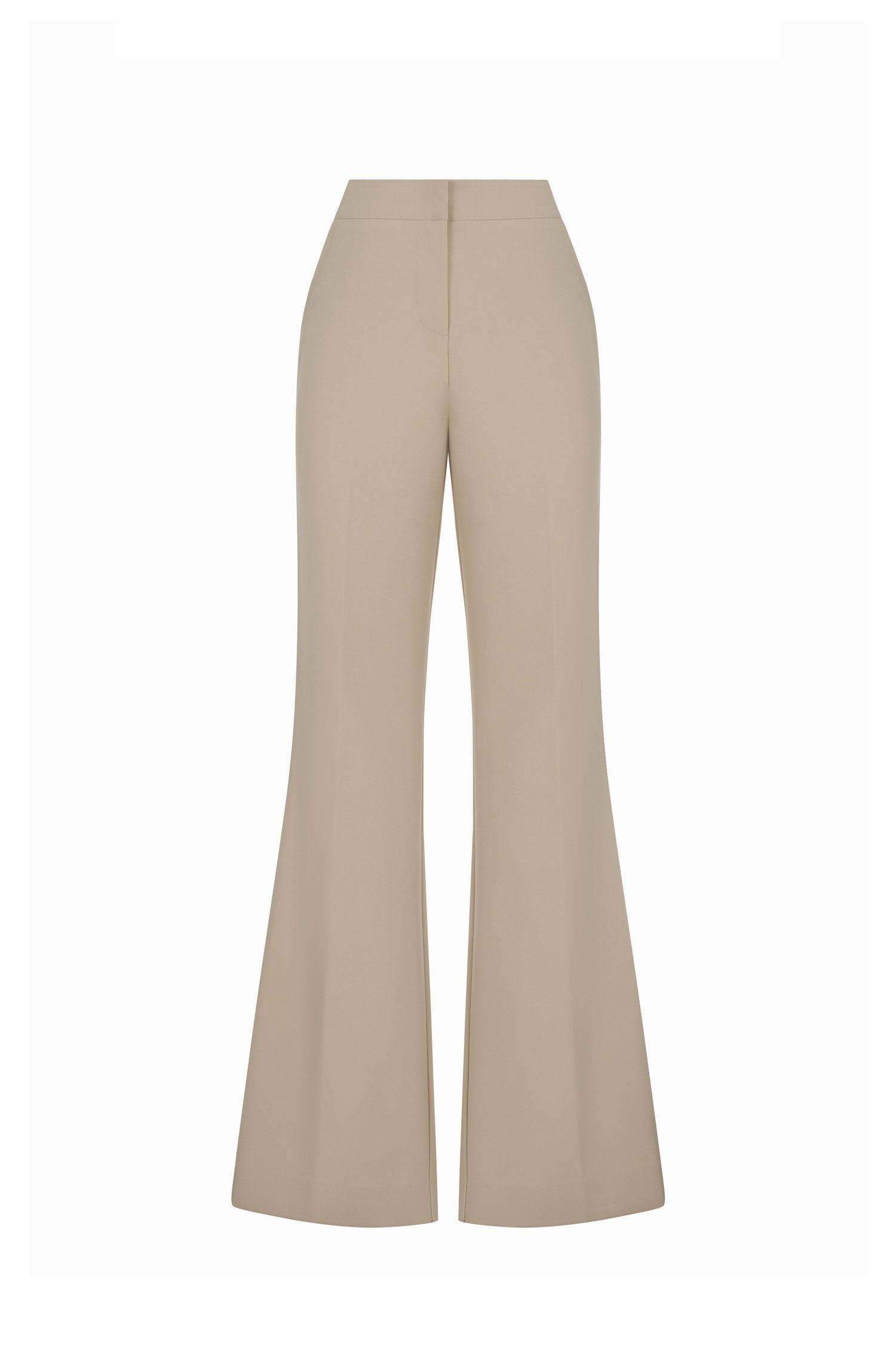 Evie Bootcut Pants in Beige