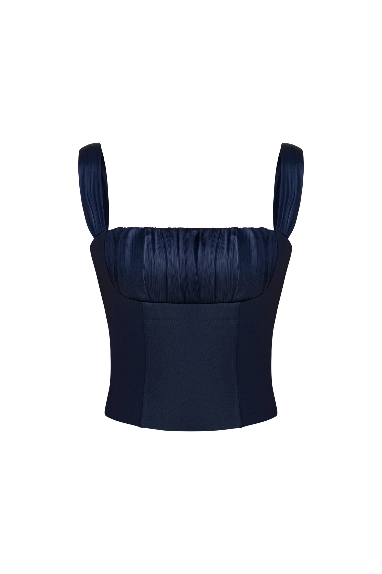 S&eacute;bire Romantic Top in Midnight Blue
