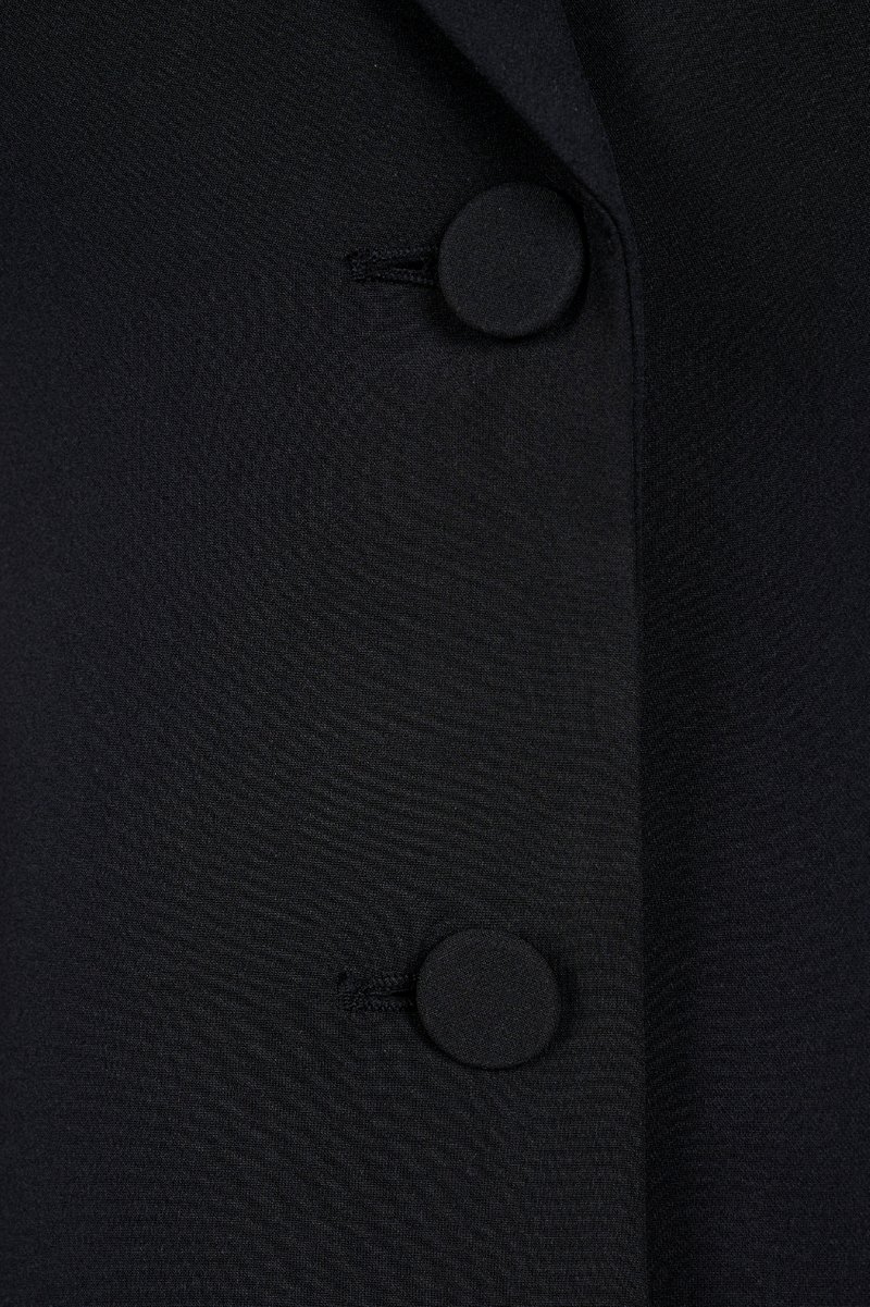 Avelle Tailored Blazer in Classic Black | Chello