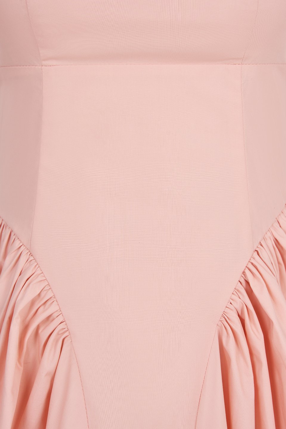 Jovie Padded Low Back Bow Mini Dress in Ballet Pink