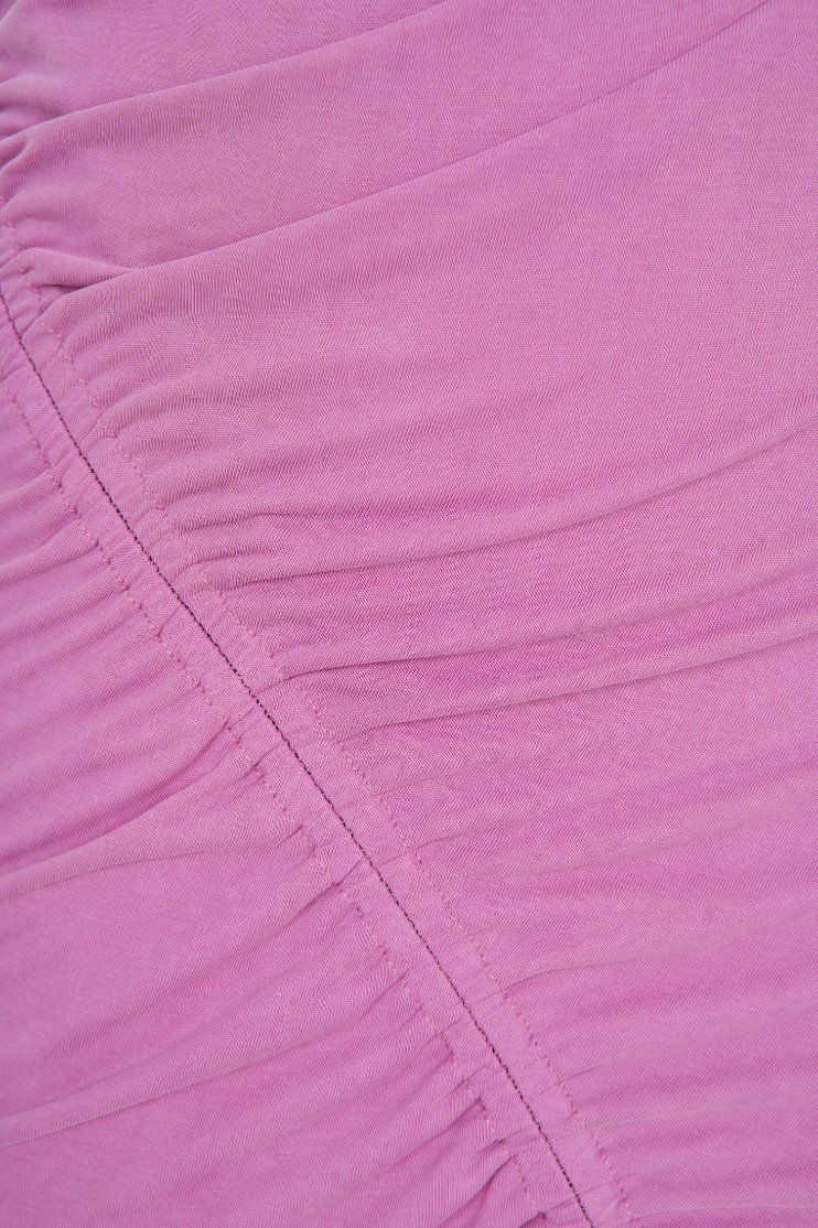 Meryl Drape Maxi Dress in Orchid