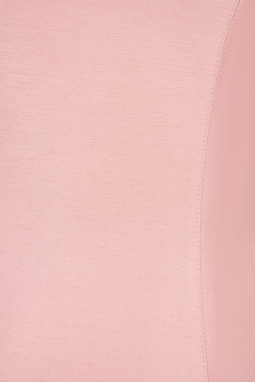 Cleo Asymmetrical Flare Mini Dress in Ballet Pink