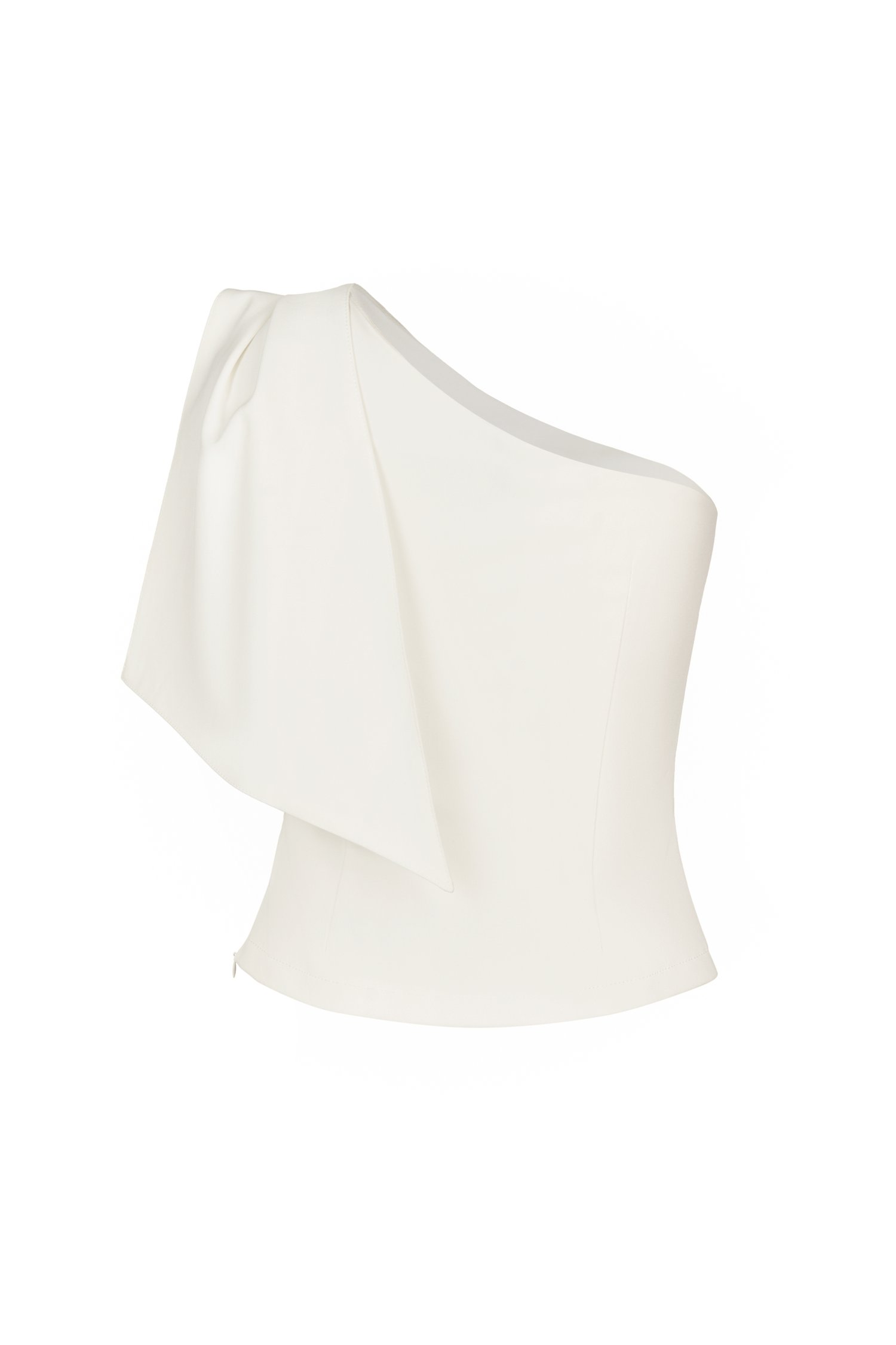 Enid Toga Top in Iconic White