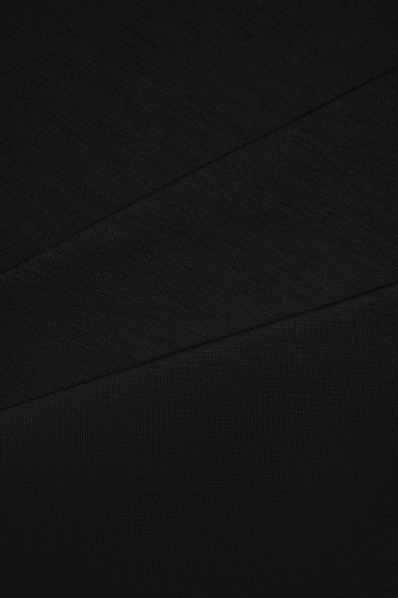 Leona Asymmetric Origami Midi Skirt in Classic Black