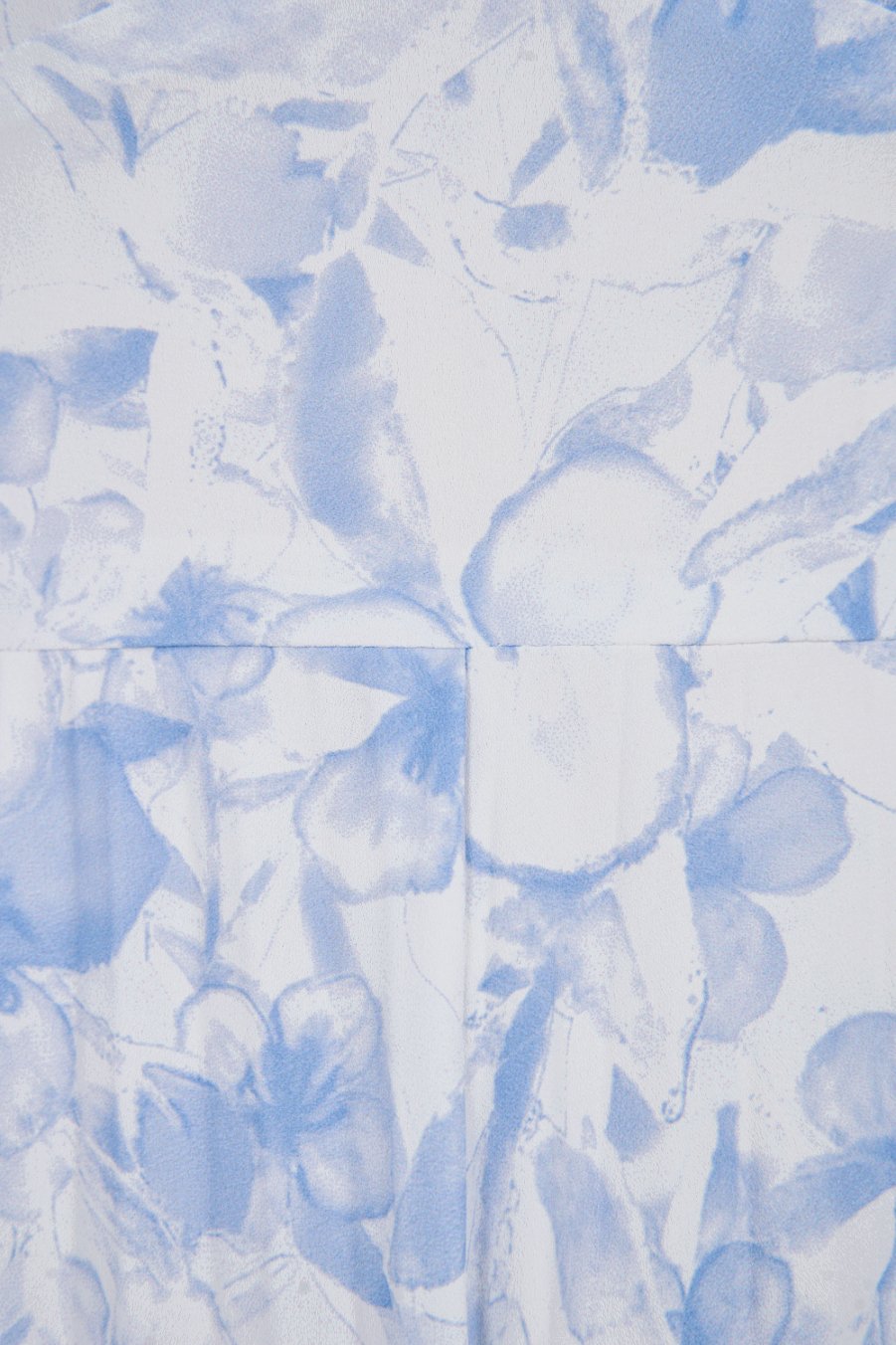 Sabine Sweetheart Pleated Jumpsuit in Azure Blue/Iconic White