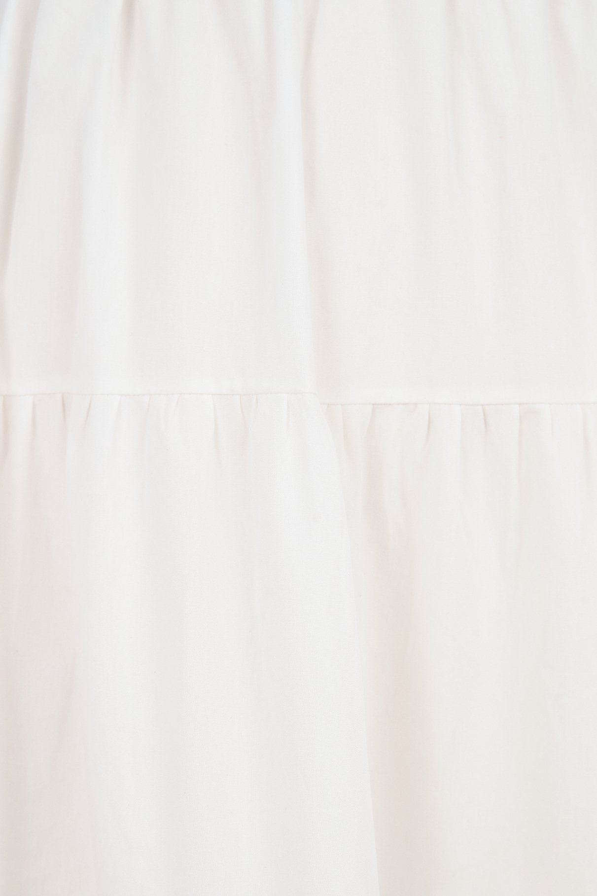 Xenia Pleated Cut-Out Maxi Dress in Iconic White