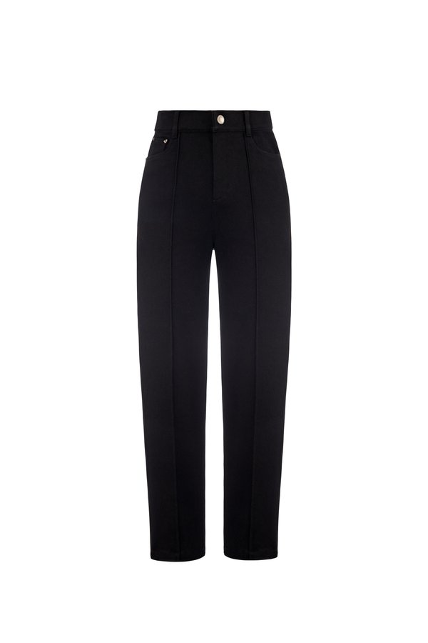 Selby Tapered High Waist Jeans in Classic Black