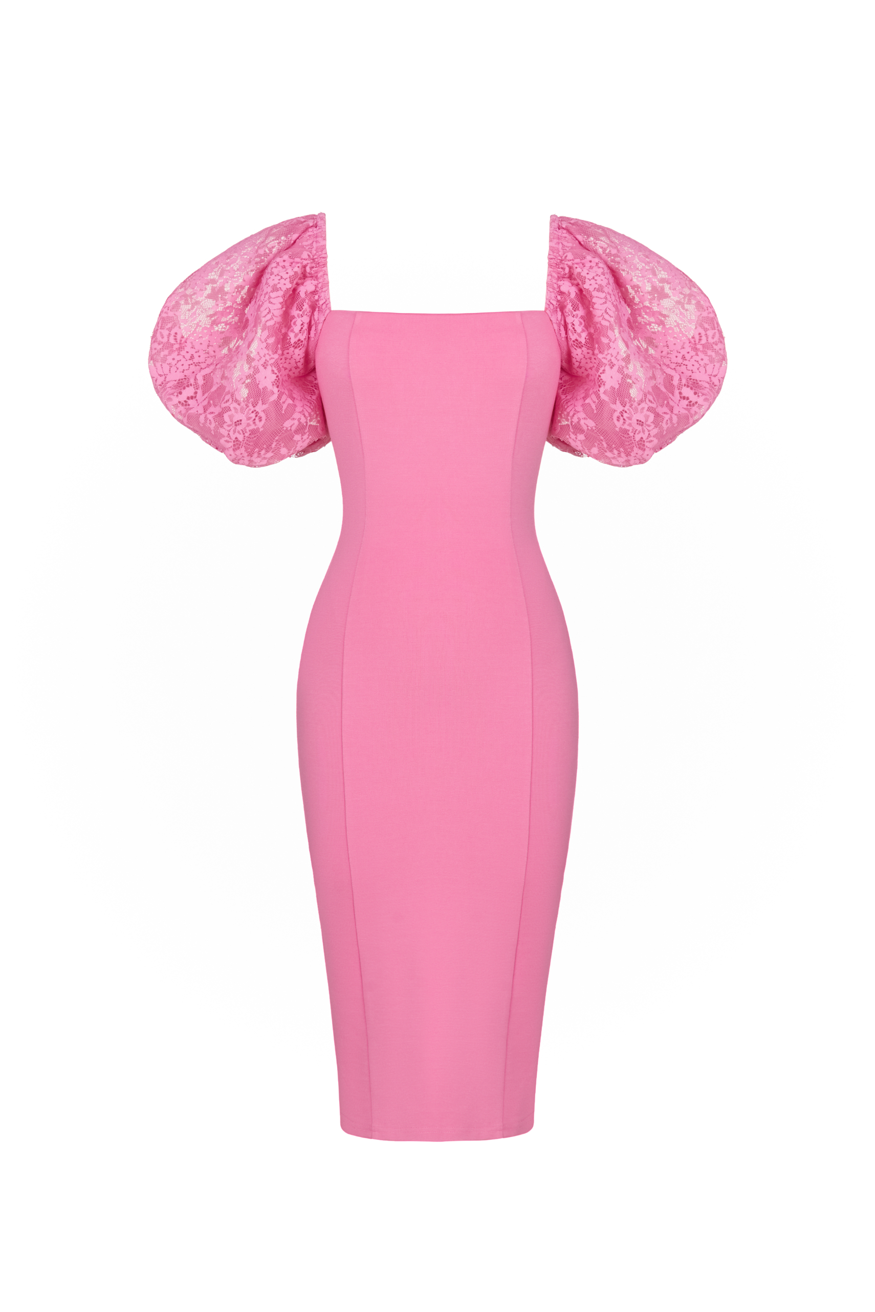 Taffy Pink & Black Dress