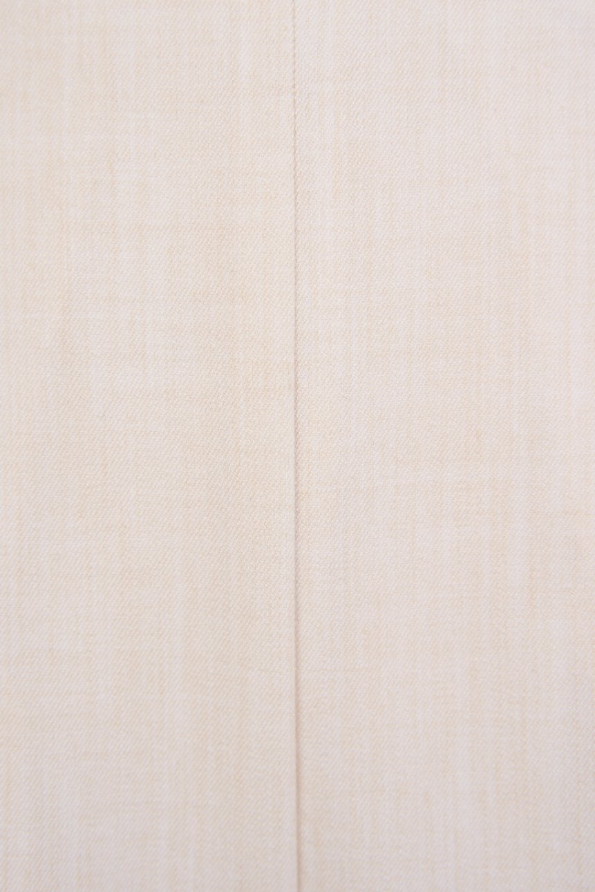 Althea Tapered Tailored Jumpsuit In Iconic White/Oat