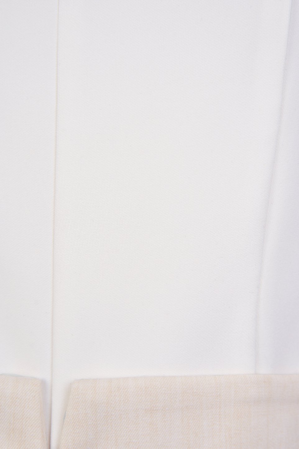 Althea Tapered Tailored Jumpsuit In Iconic White/Oat