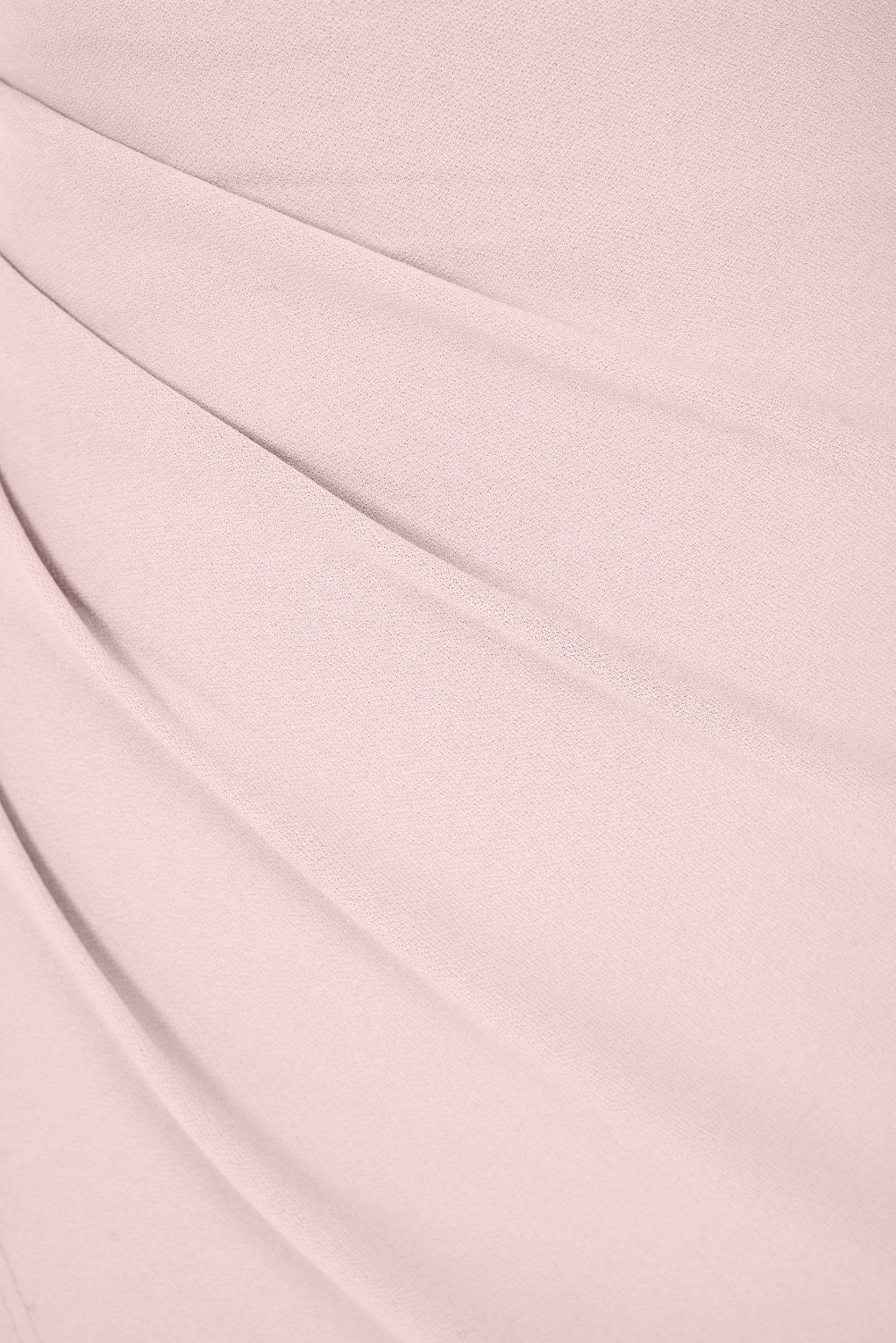 Arianna Side Ruches Wrap Pencil Skirt in Ballet Pink