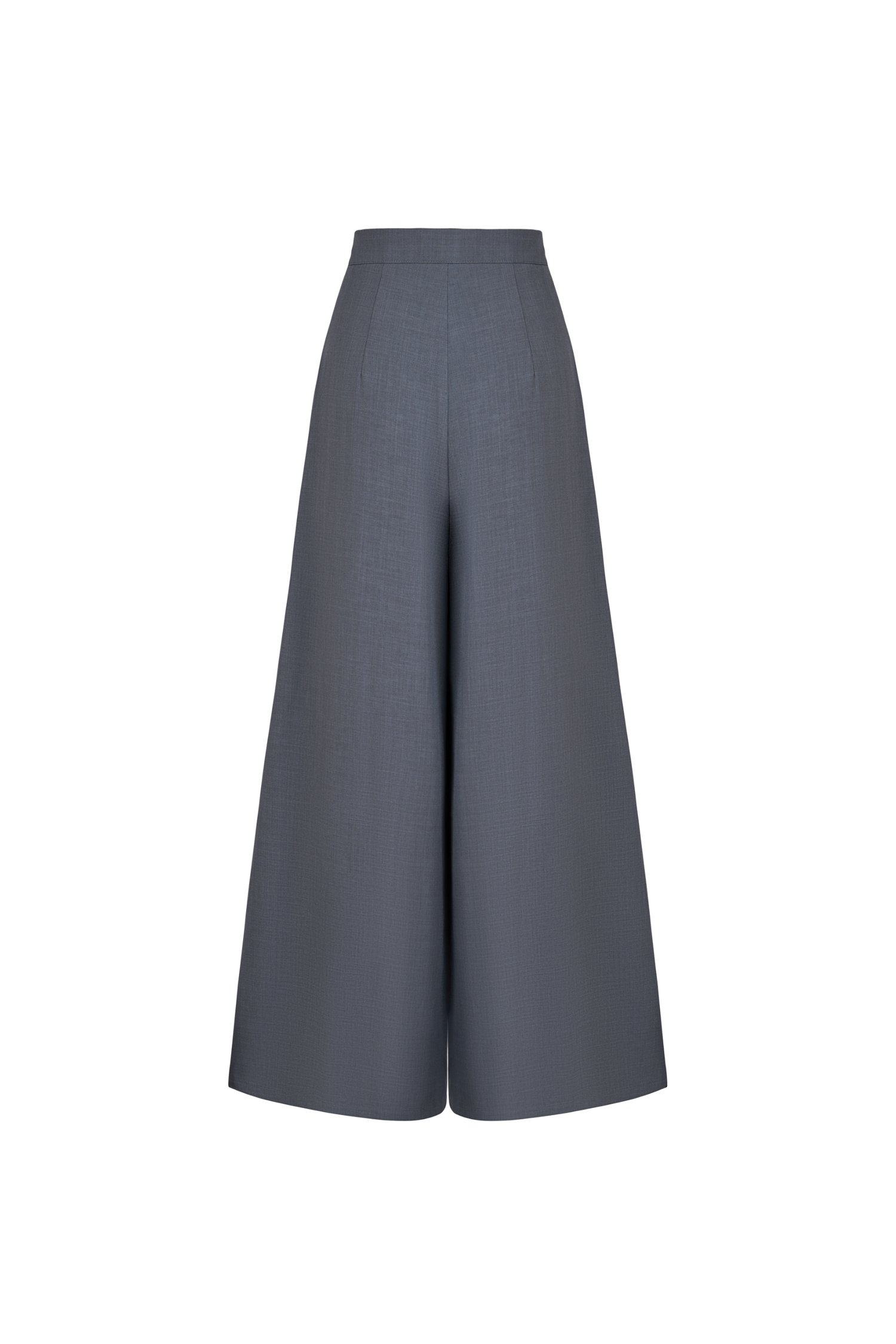 Audra Tailored Palazzo Pants In Asher Grey