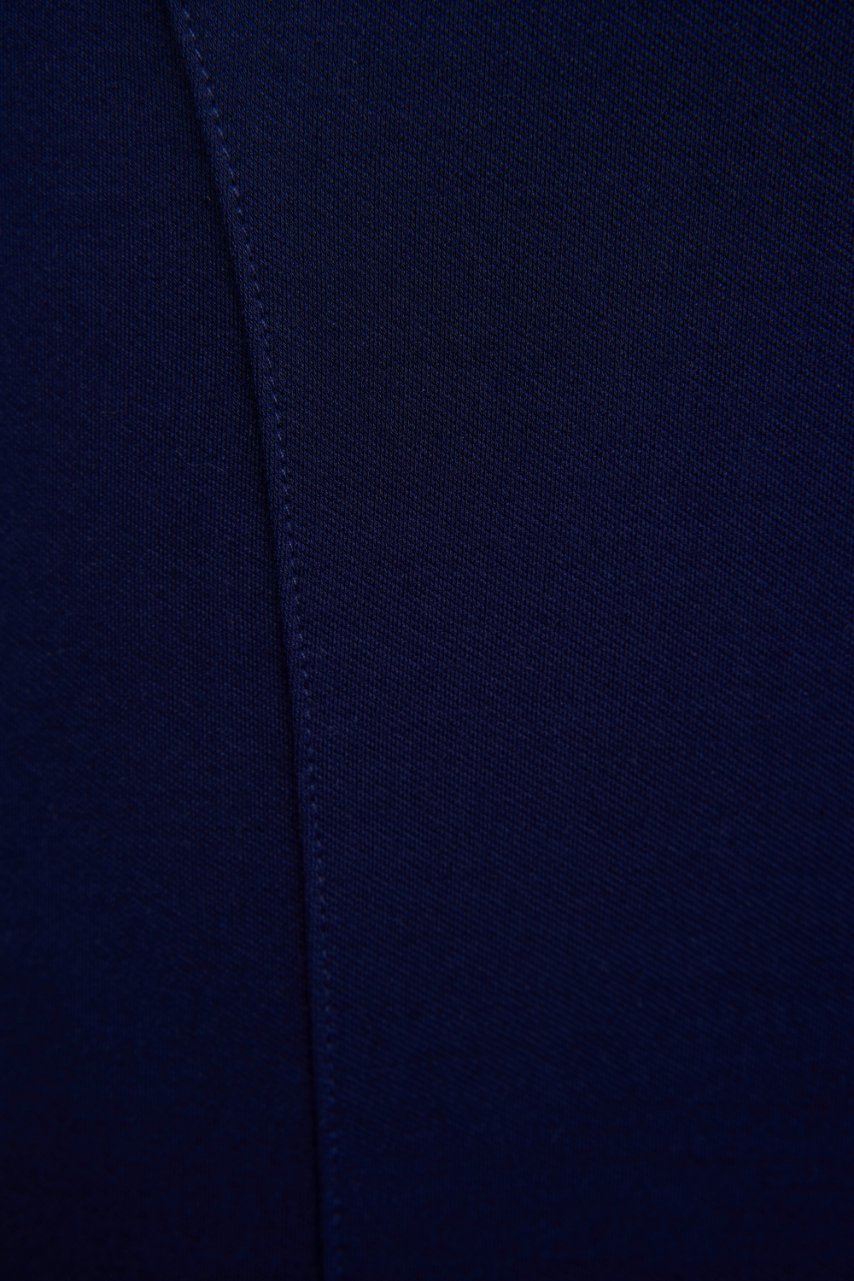 Gabriella Pencil Midi Skirt In Navy Blue