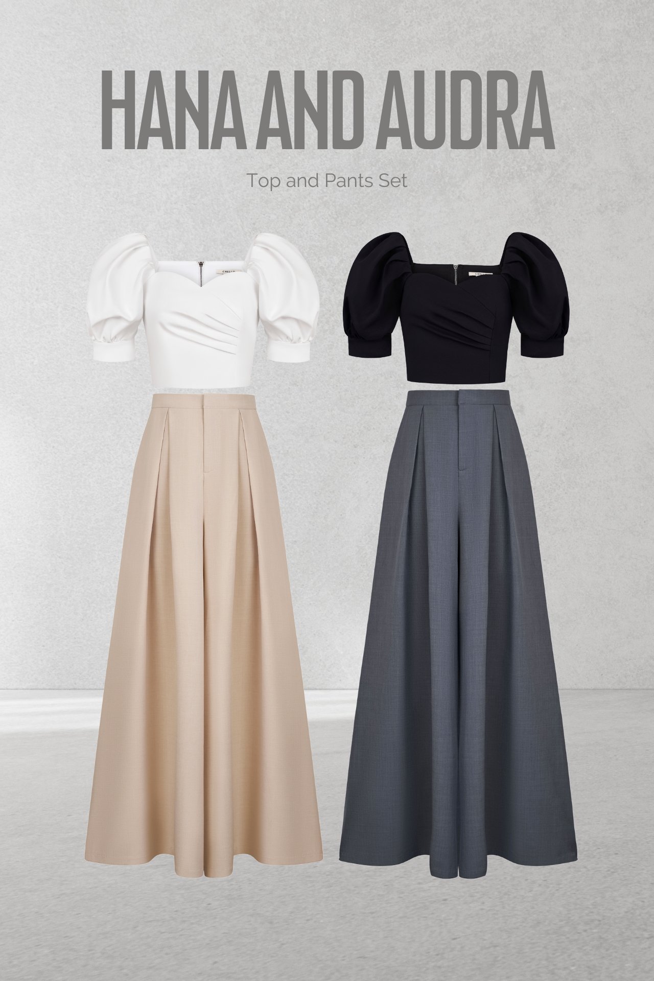 Hana Top and Audra Pants Set