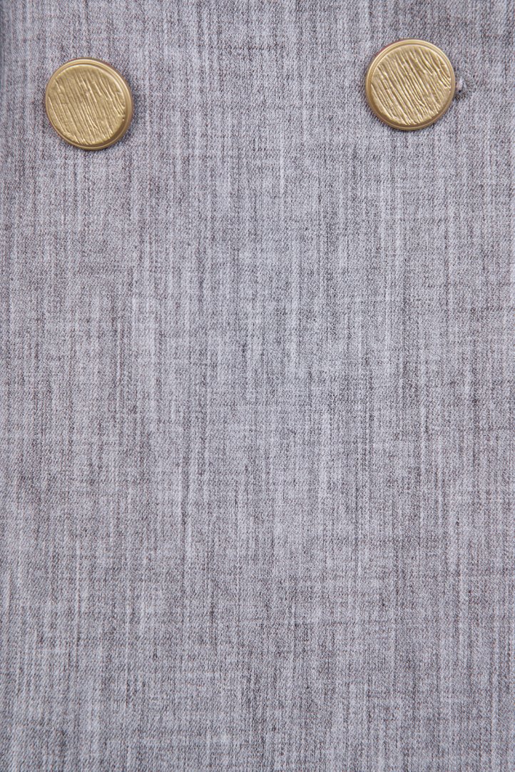 Harper Oversized Tailored Blazer In French Grey