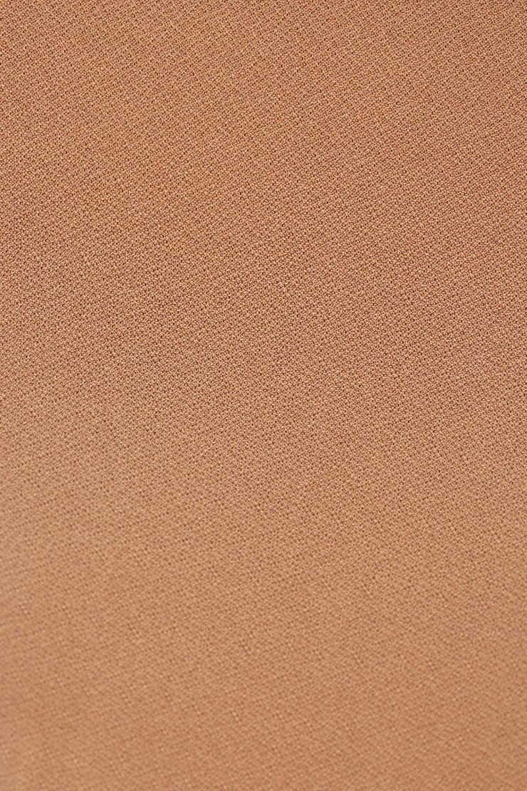 Nessa Padded Cap Sleeves Cropped Top in Latte