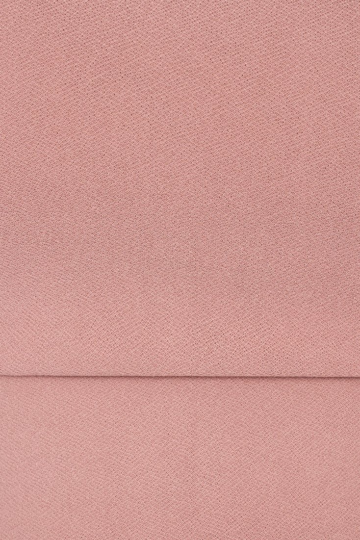 Tiana Padded Asymmetrical Cropped Top in Dusty Rose