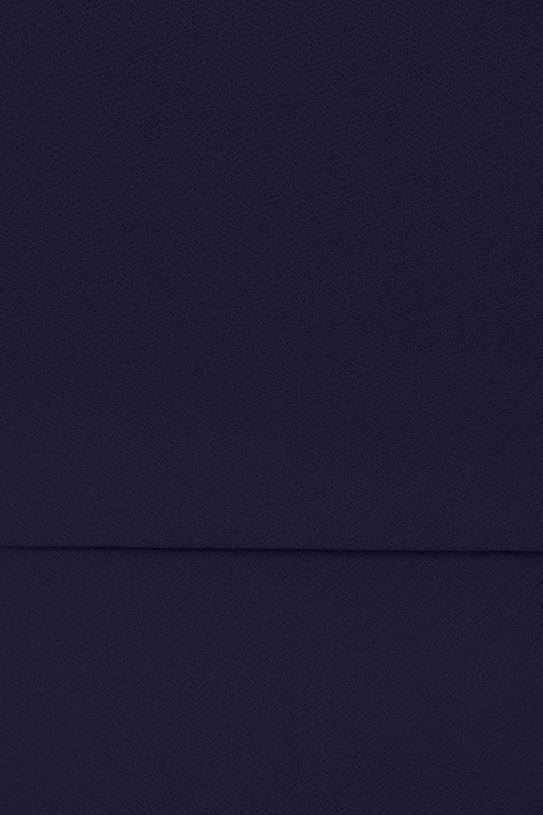 Tiana Padded Asymmetrical Cropped Top in Midnight Blue