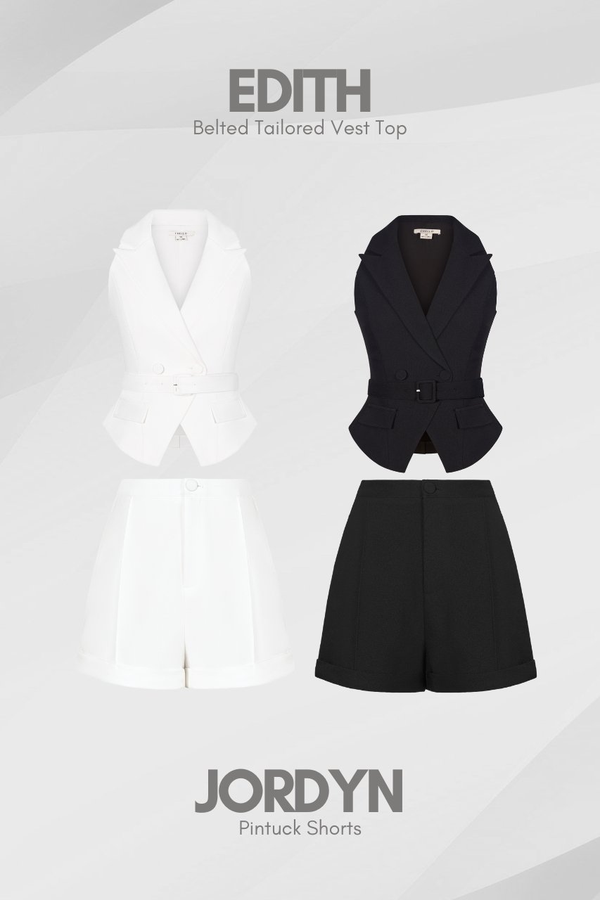 Edith Top and Jordyn Shorts Set