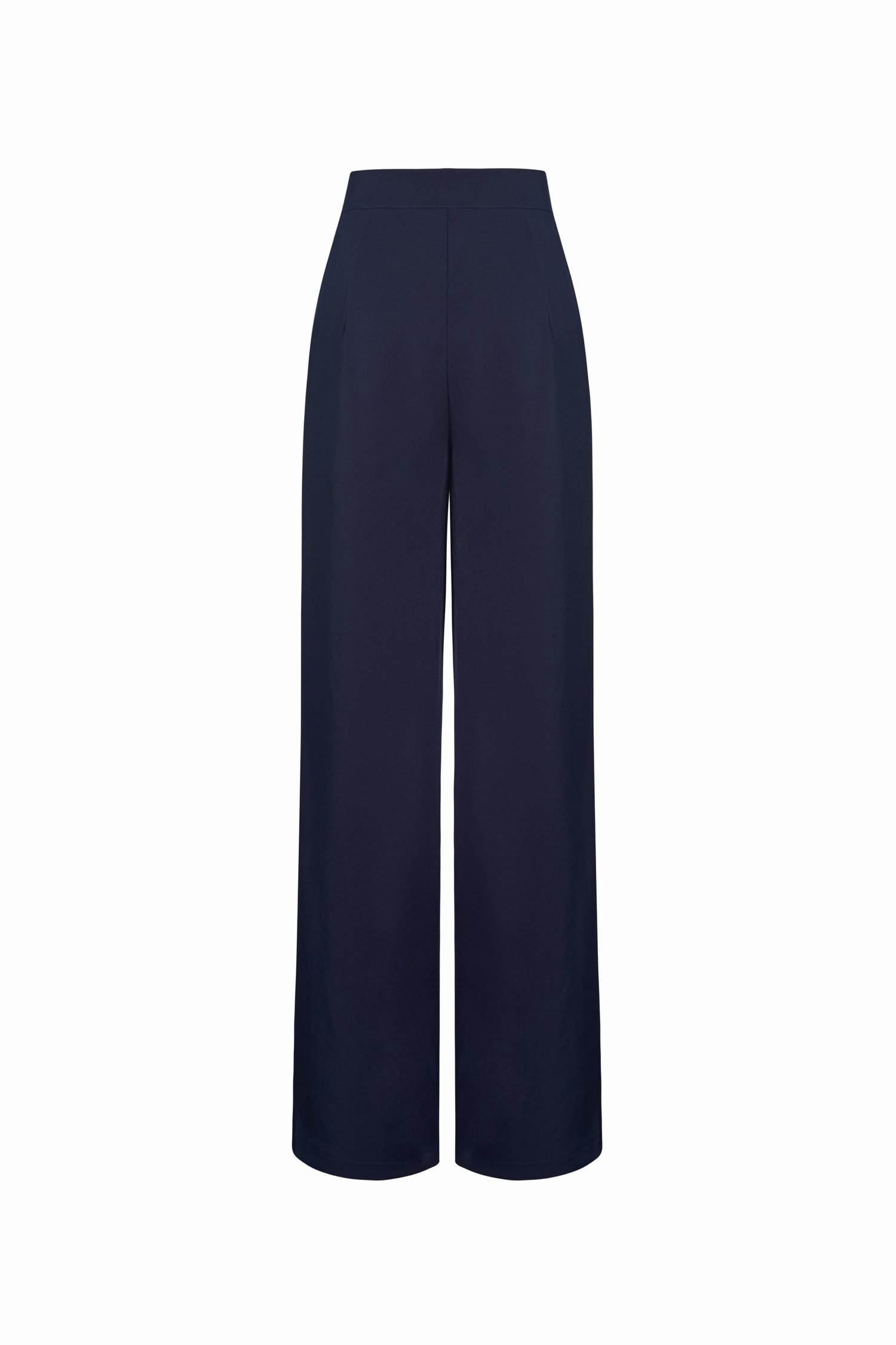 Millicent Straight Leg Pant in Navy Blue