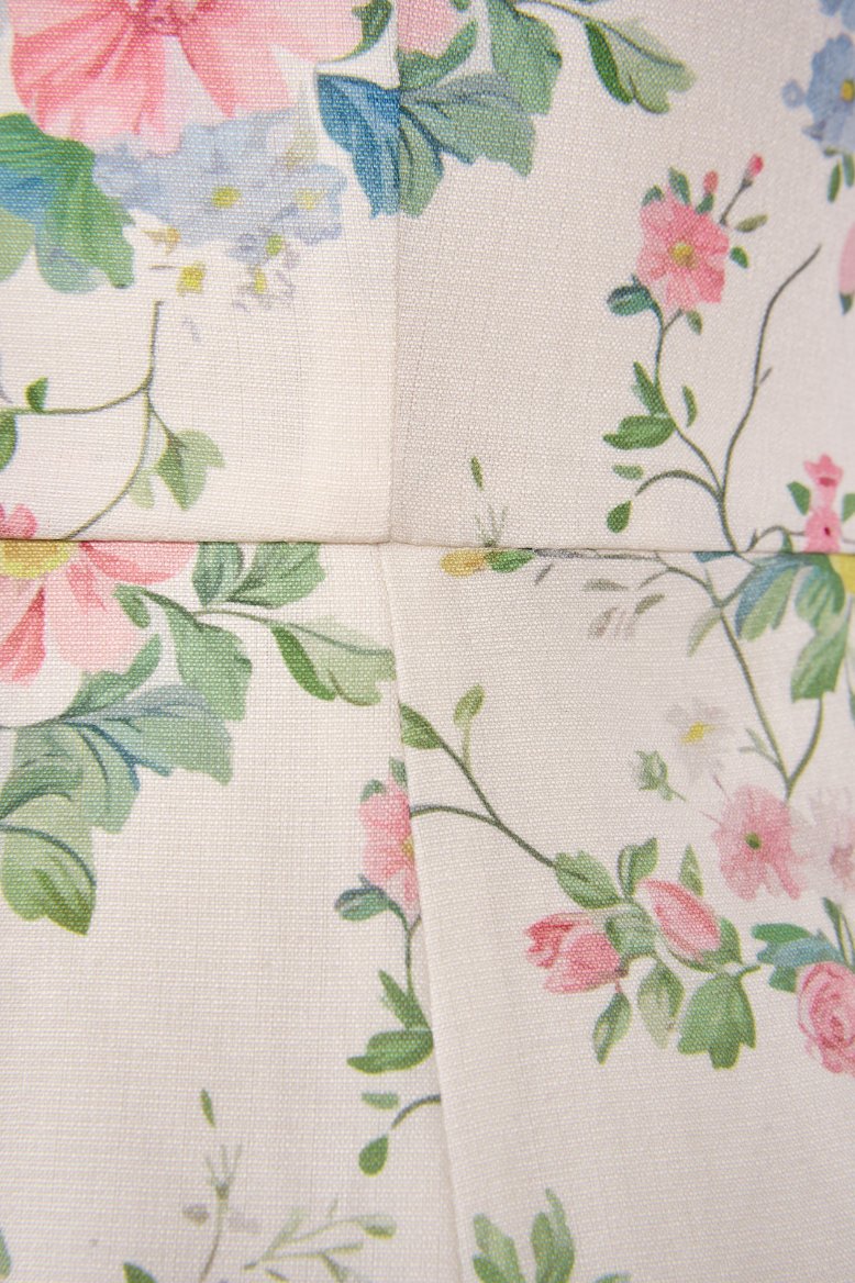 Ottilie Floral Midi Dress in &Eacute;treinte Fleurieie