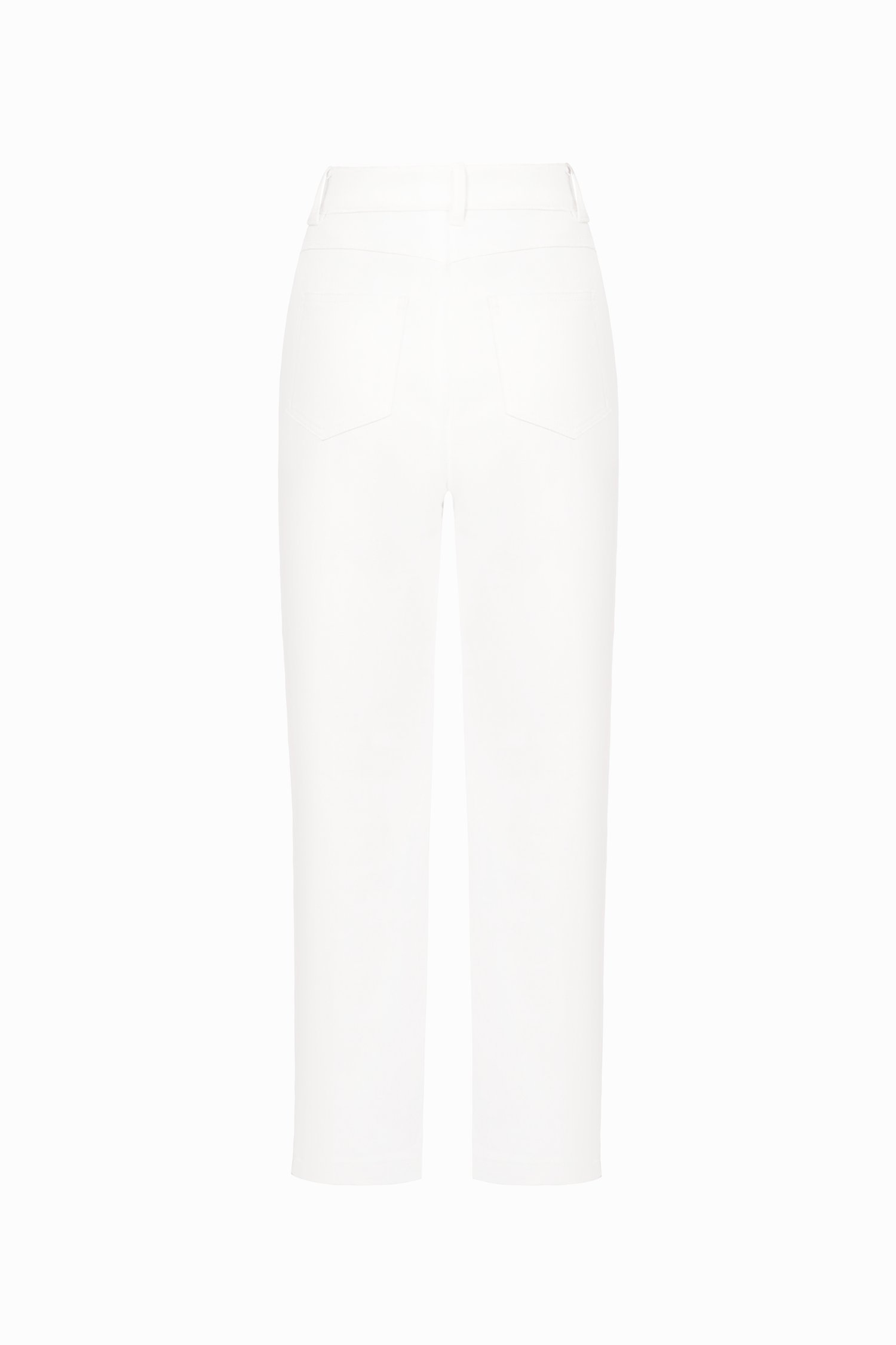 Selby Tapered High Waist Jeans in Iconic White