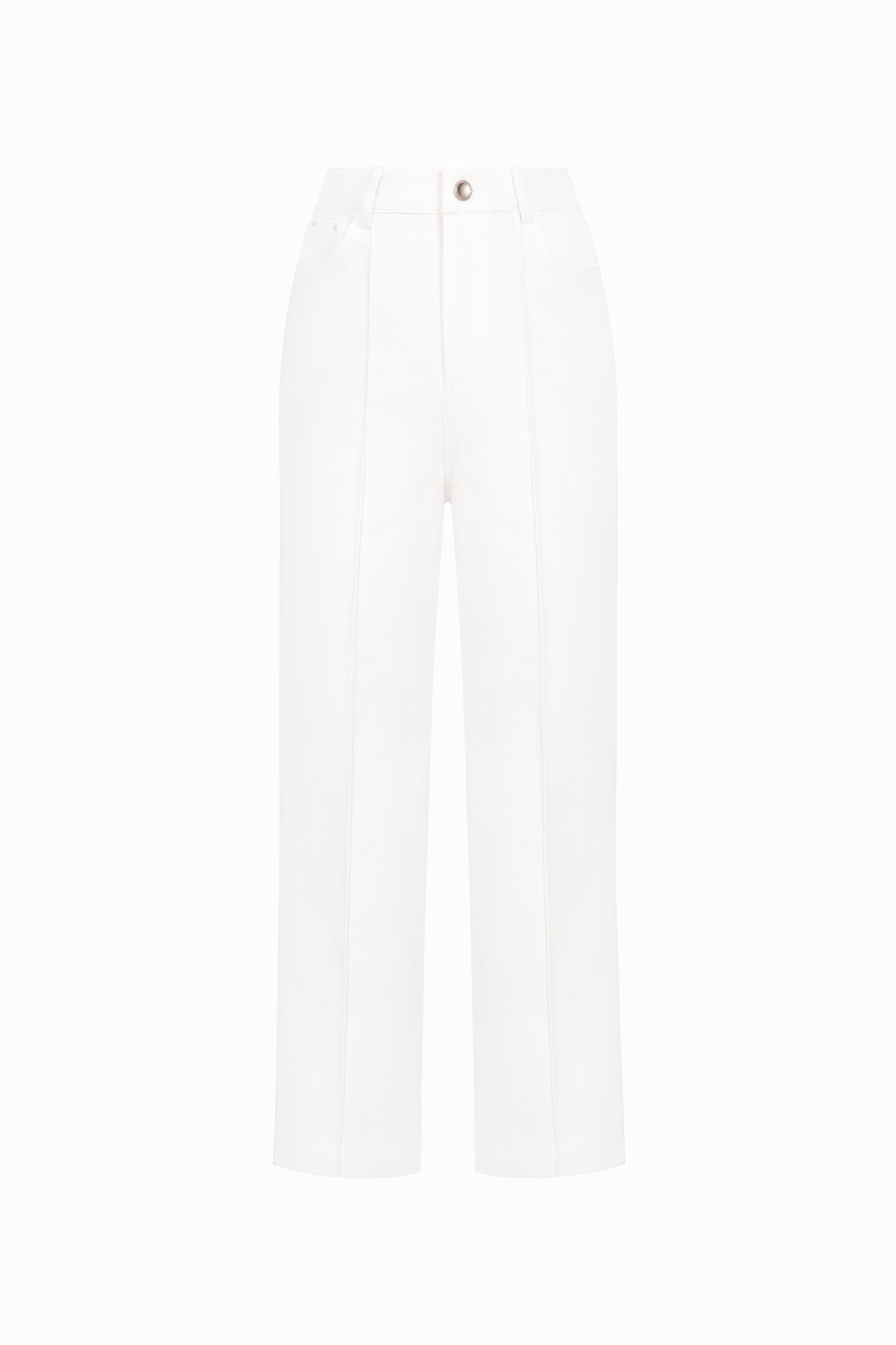 Selby Tapered High Waist Jeans in Iconic White