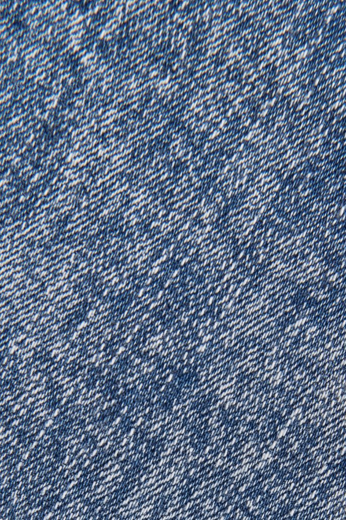 Selena Denim Ruched Midi Dress in Acid Wash