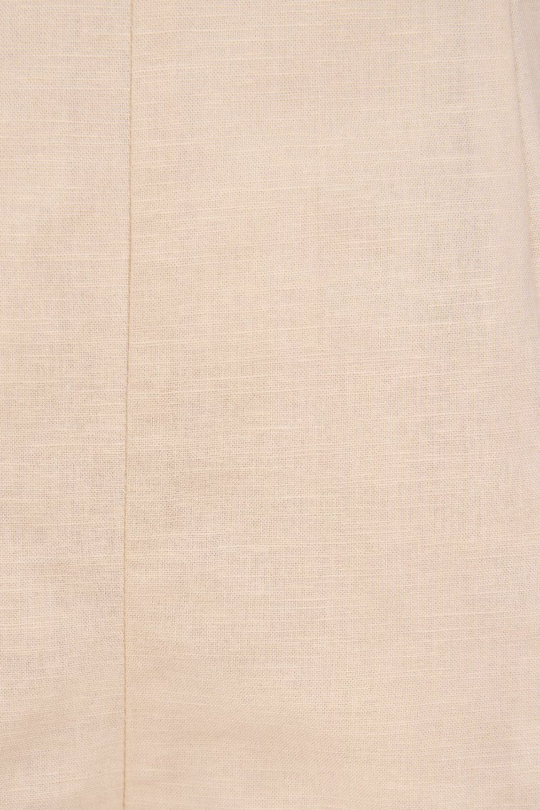 Monique Padded V-Neck Ruffle Cut-Out Romper in Buttercream