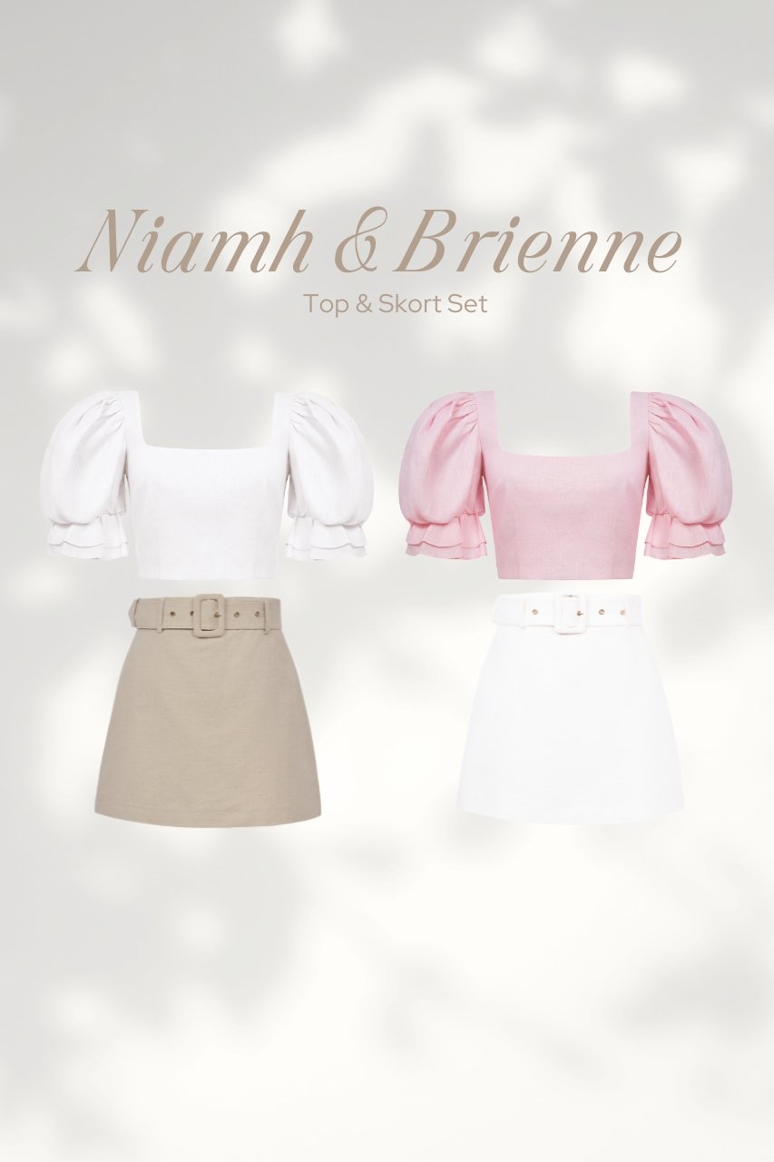 Niamh Top and Brienne Skort Set