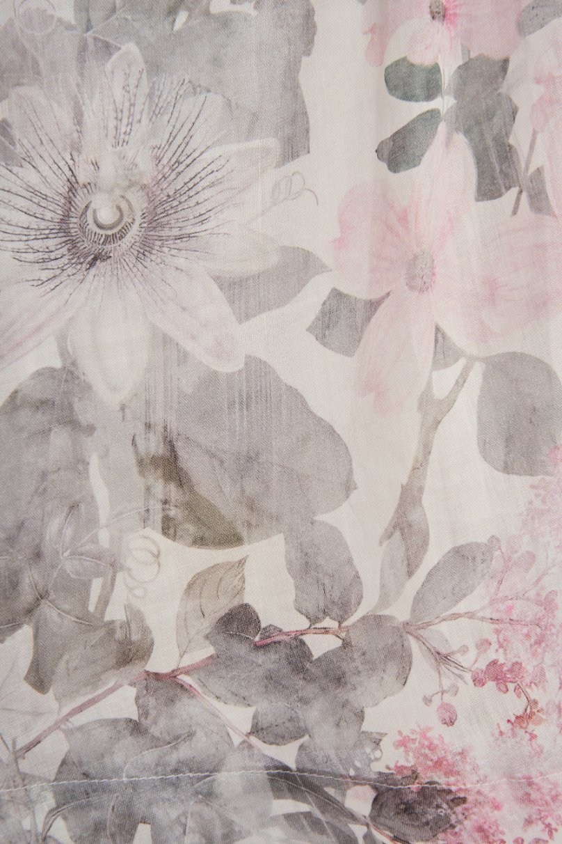 Haven Puff Dreamy Mini Dress in Pink Enchanted Blooms