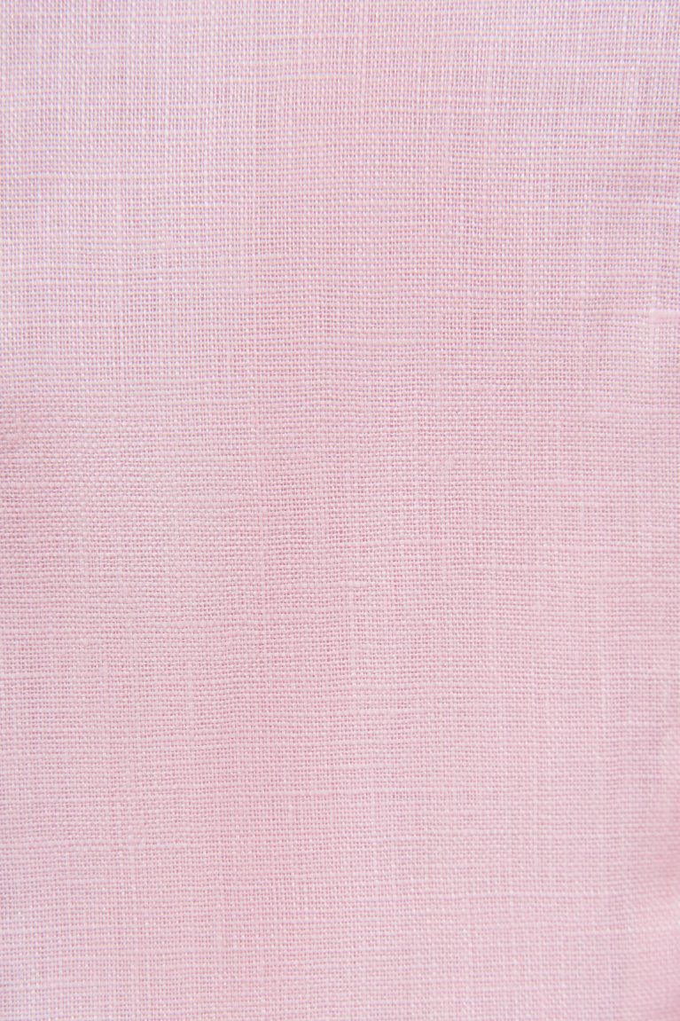 Niamh Square Neck Crop Top in Powder Pink