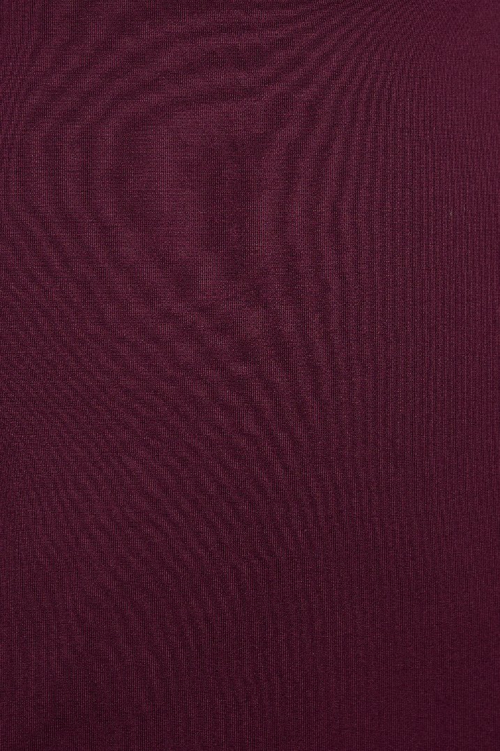 Kimora Asymmetrical Pencil Dress in Wine Red