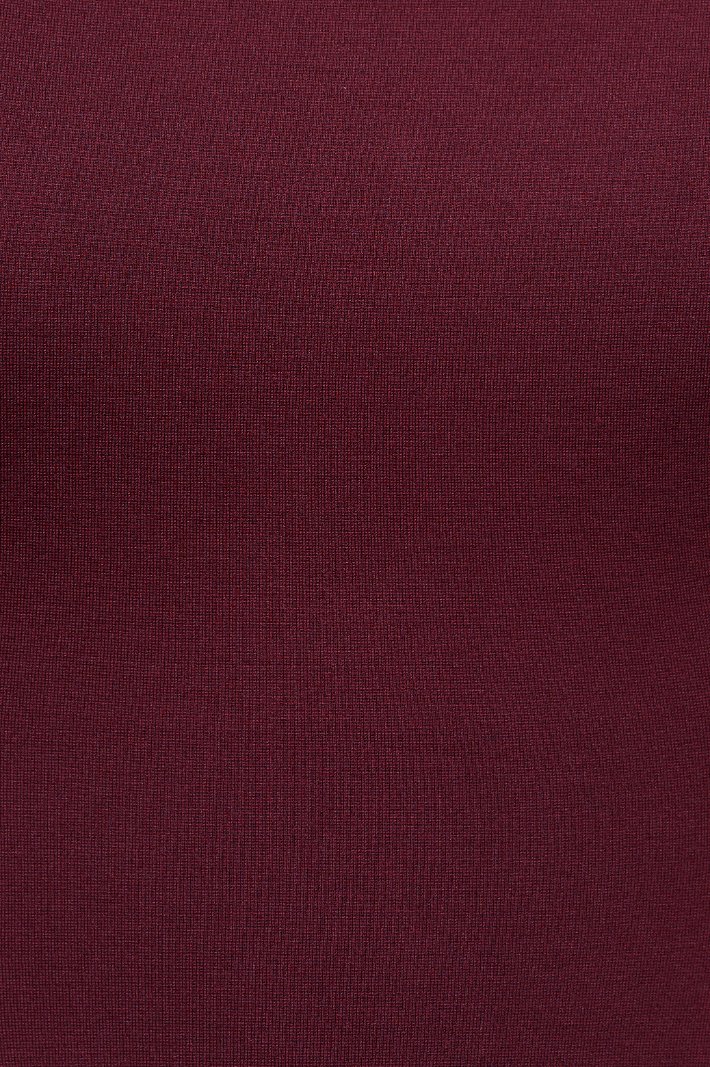 Sia Padded Square Neck Top in Wine Red