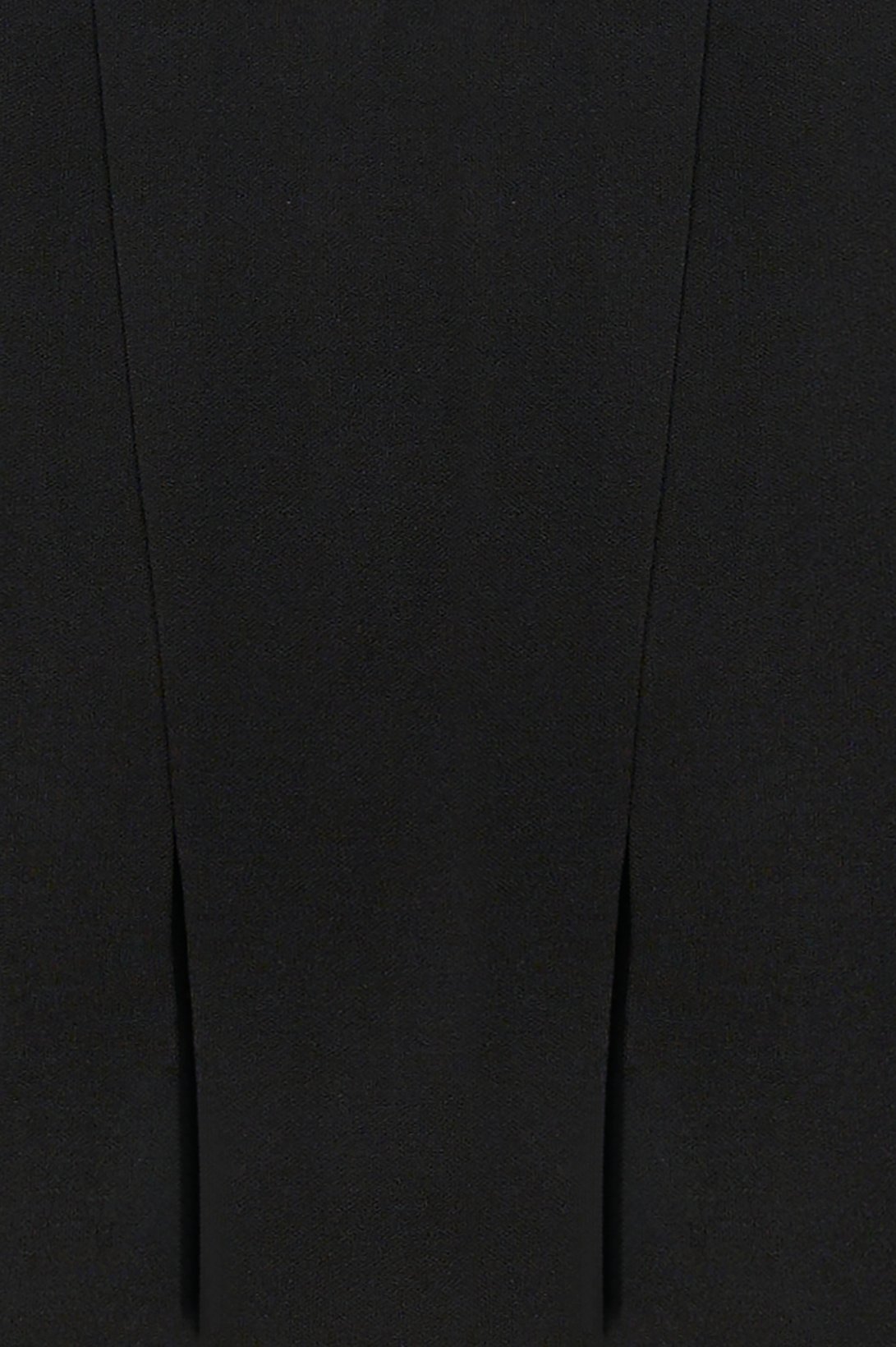 Simone Padded Pleated Cropped Top in Classic Black 2.0