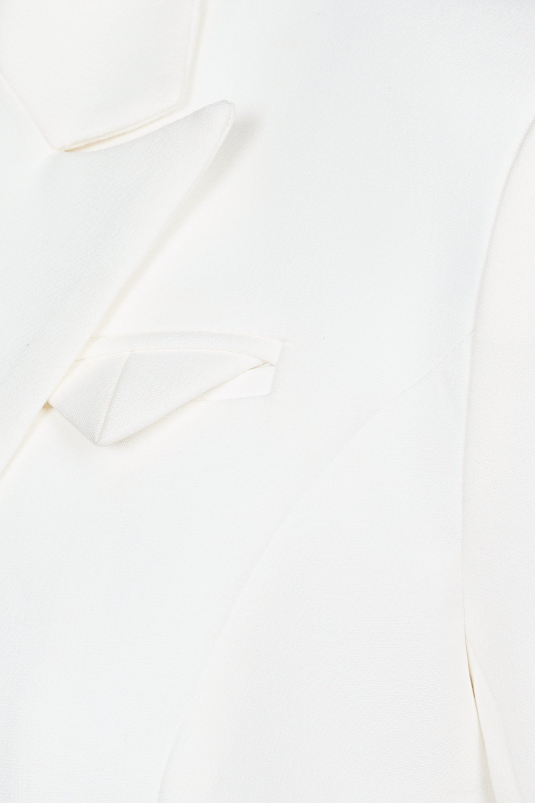 Nova Cropped Blazer In Iconic White