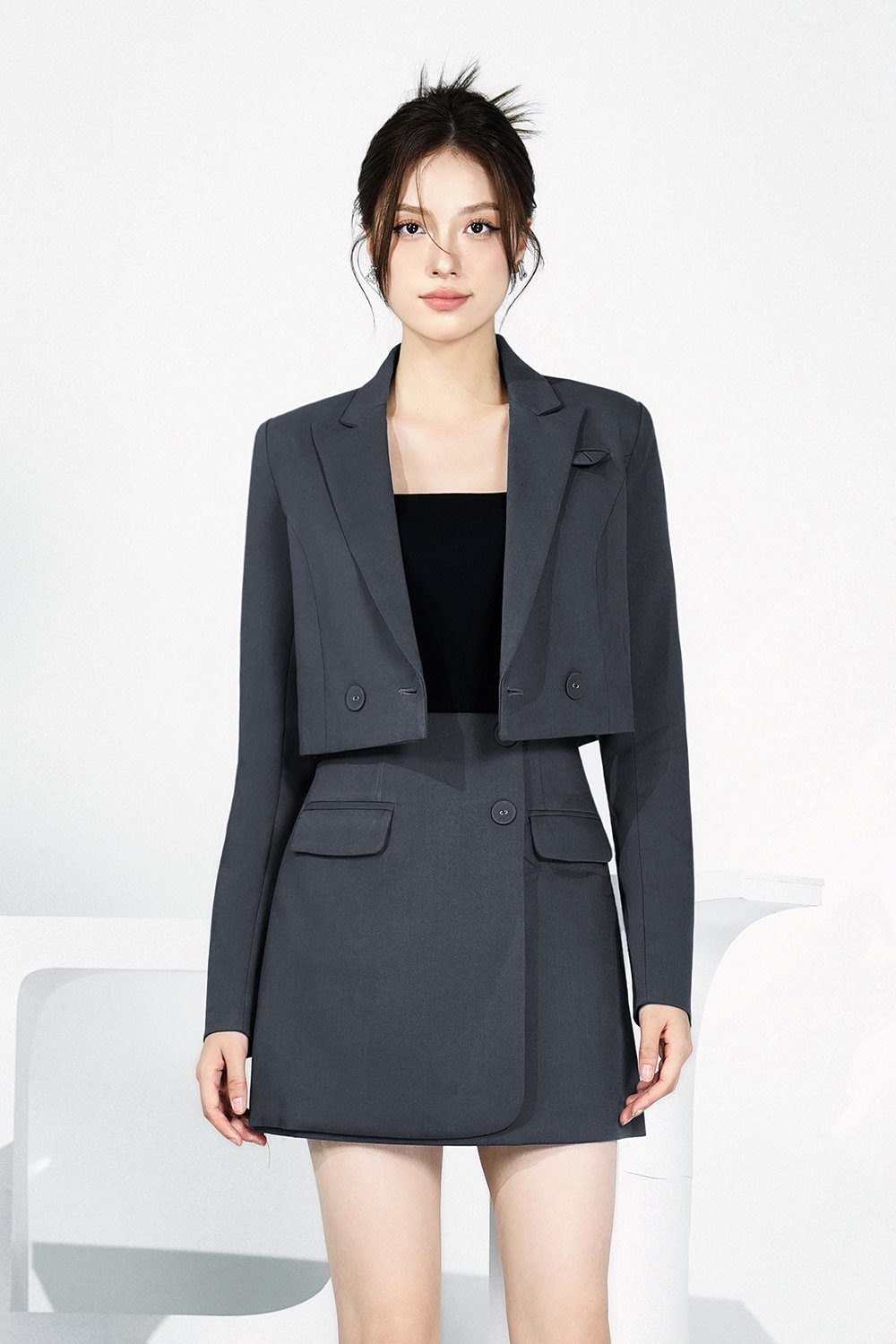 Nova Blazer and Mini Skirt Set