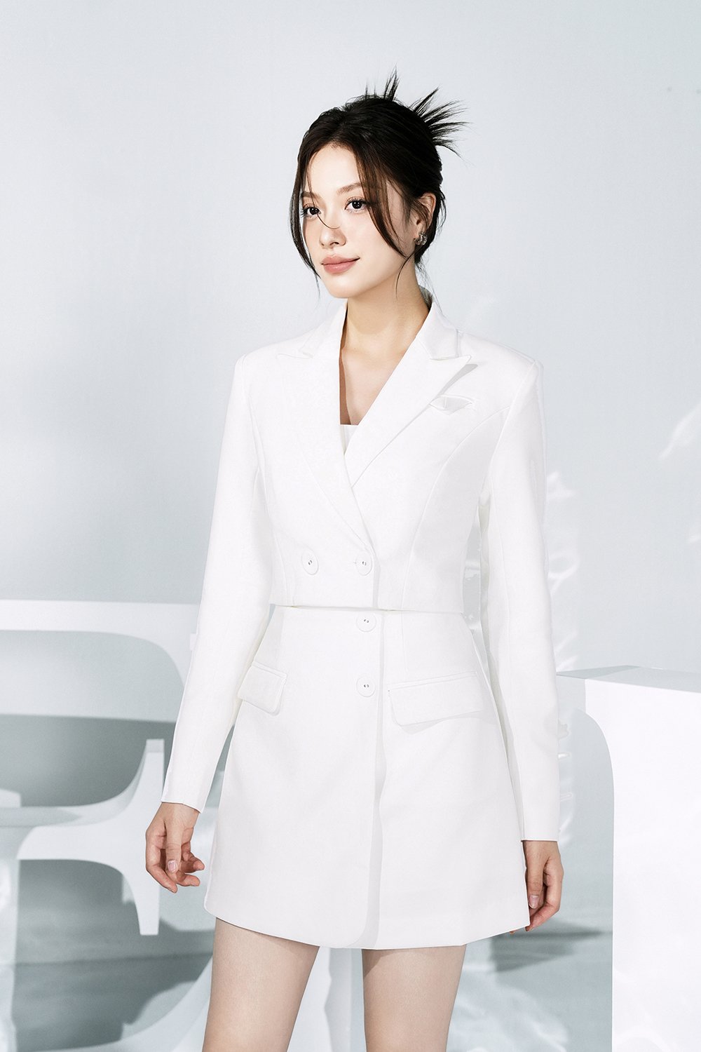 Nova Mini Skort In Iconic White