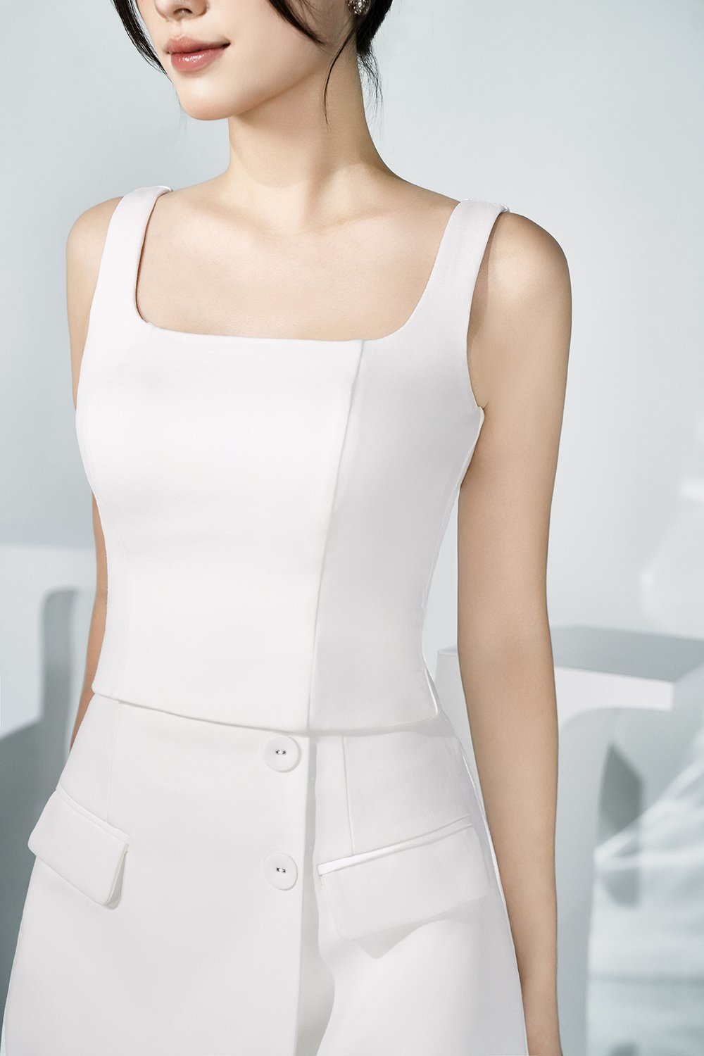 Nova Mini Skort In Iconic White