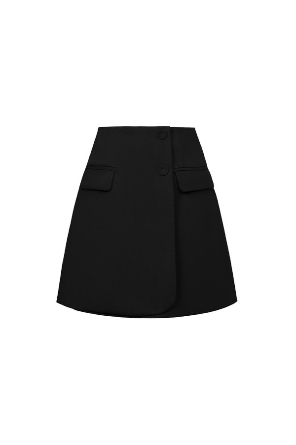 Nova Mini Skort In Classic Black