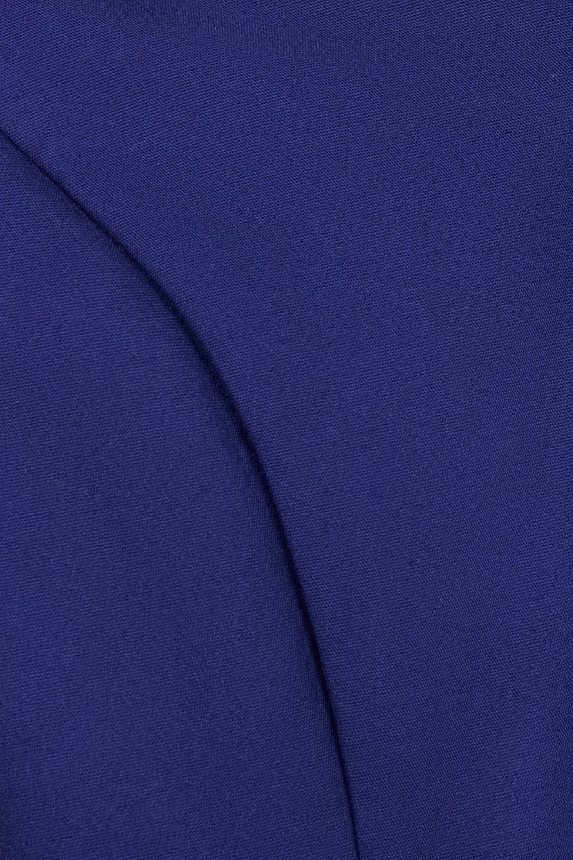 Myley Sweetheart Puff Long Sleeves Top in Royal Blue