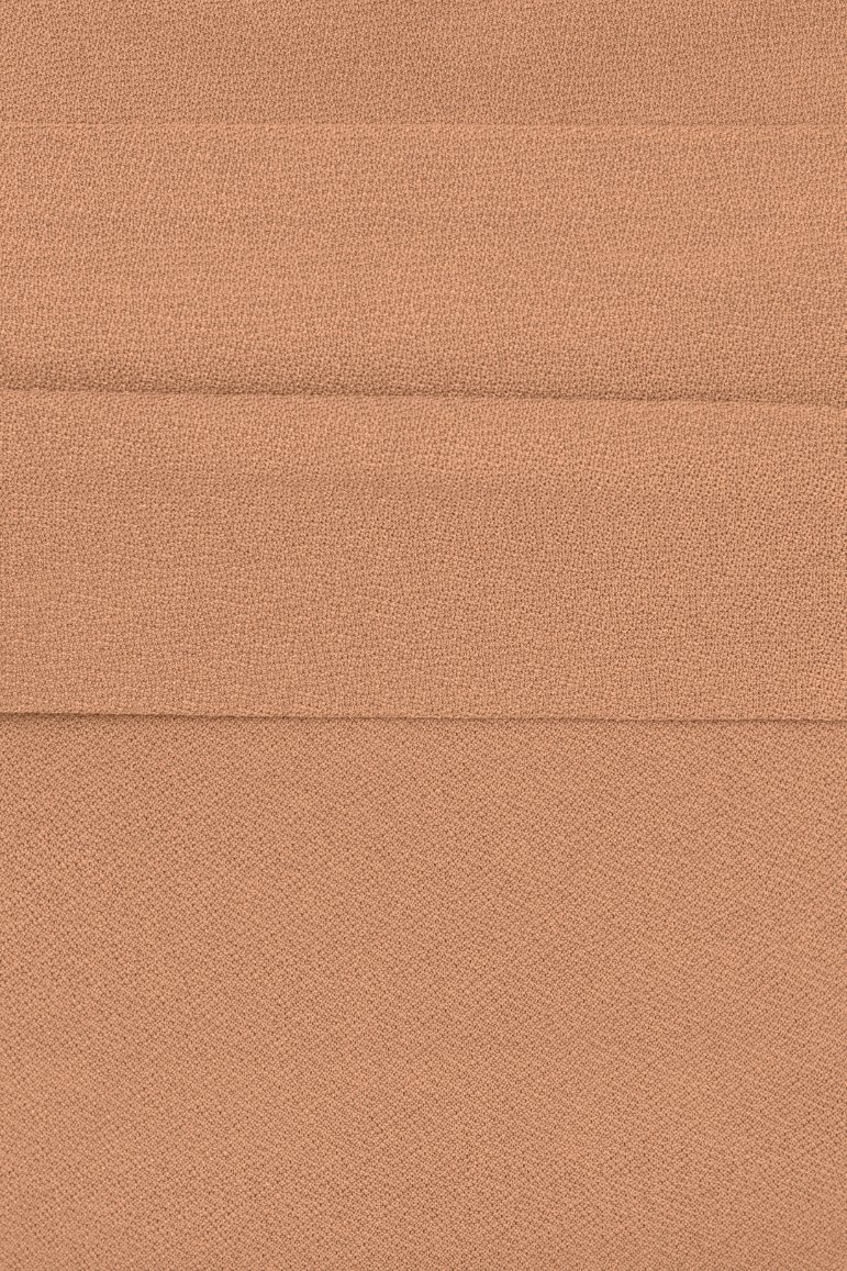 Trista Sweetheart Cropped Top in Latte