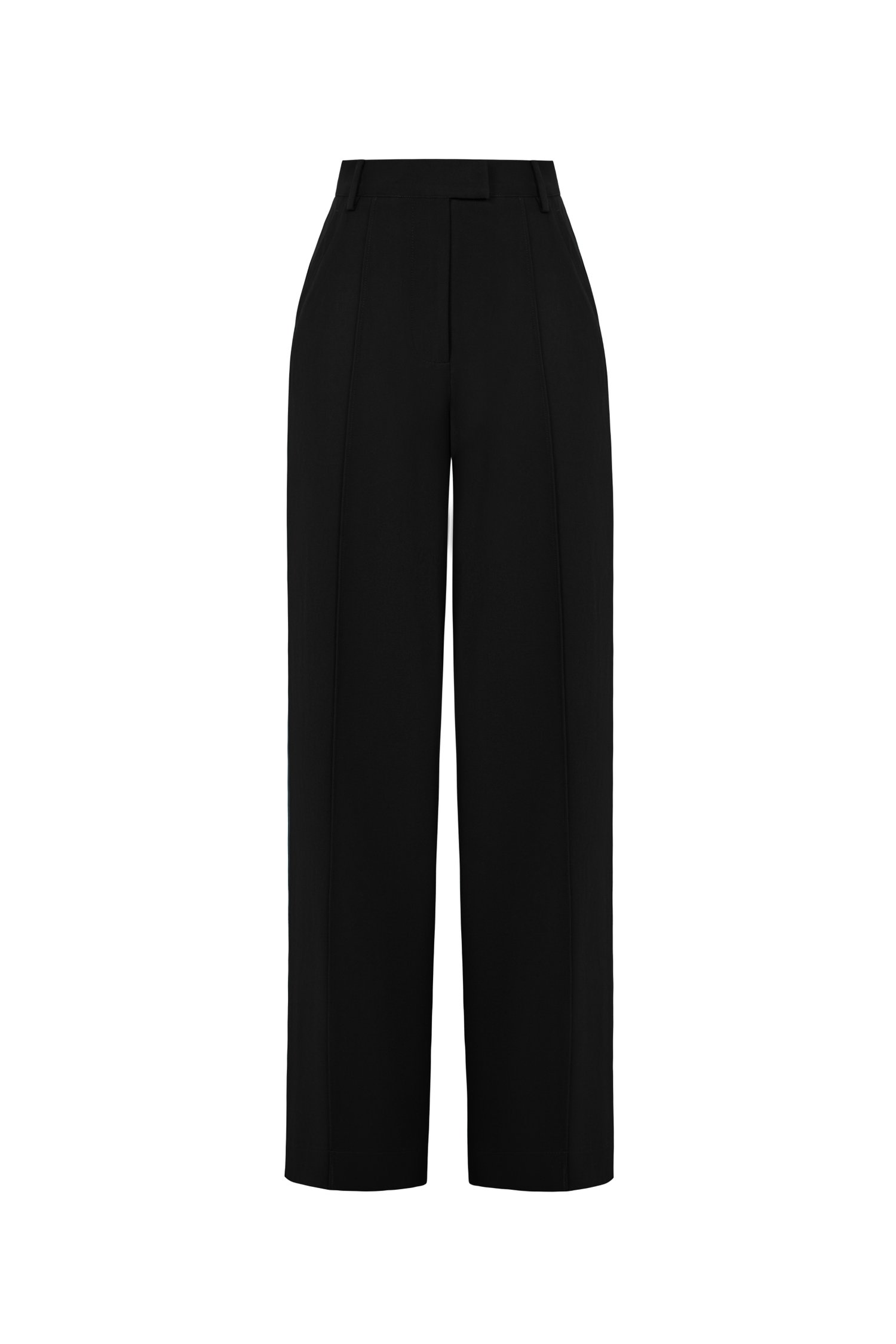 Vianne Straight Leg Pant in Classic Black