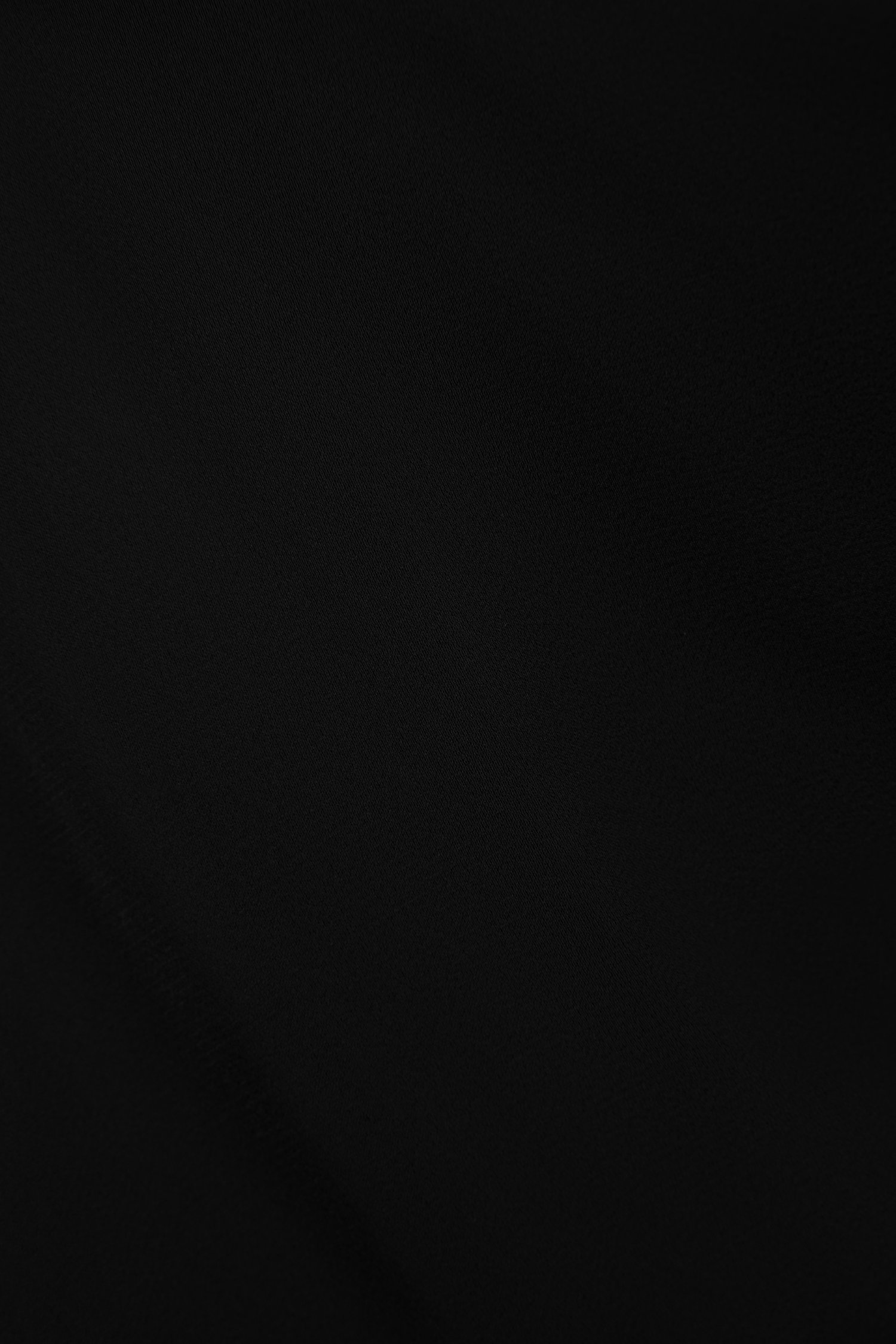 Zenni Cowl Neck Lace Accent Top in Classic Black