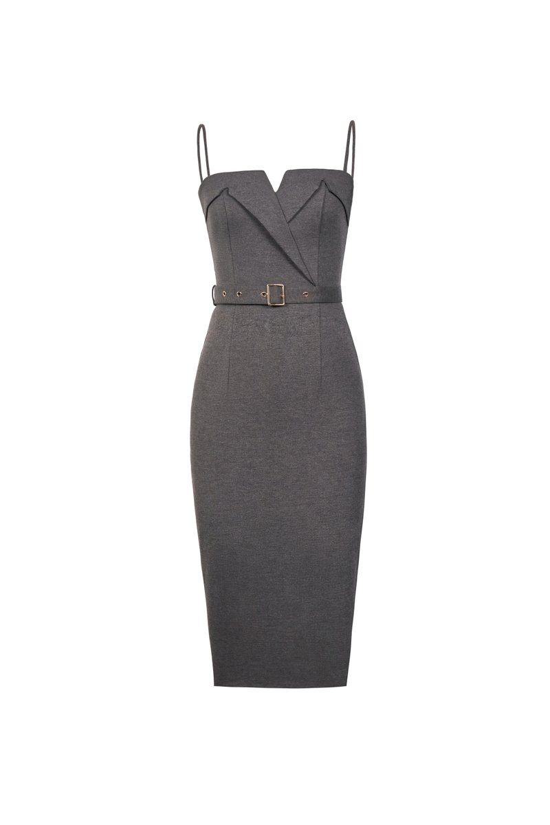 Gray pencil dress shop